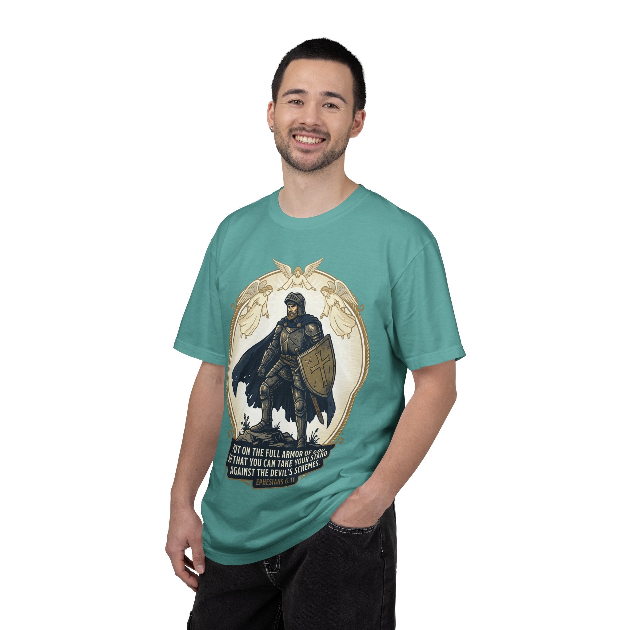 Armor of God T-Shirt -  Unisex Garment-Dyed Tee