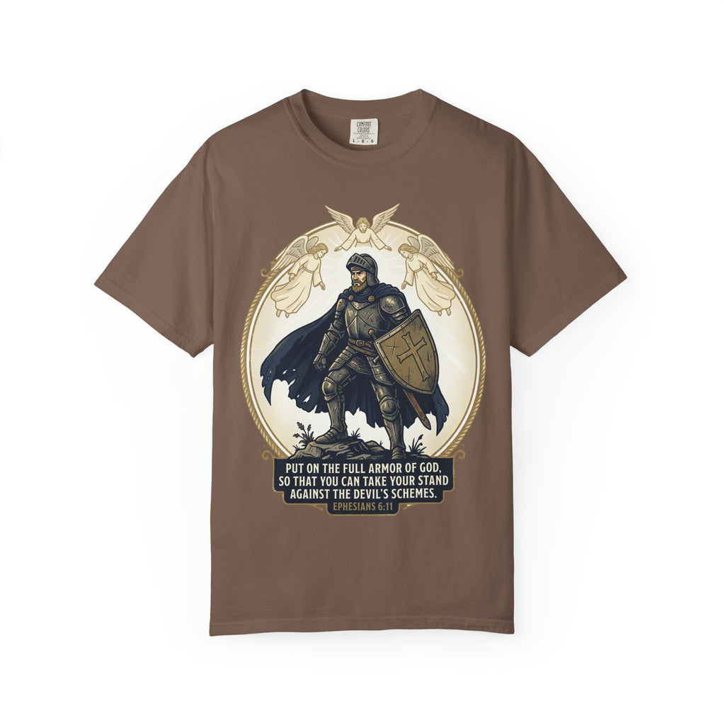 Armor of God T-Shirt -  Unisex Garment-Dyed Tee