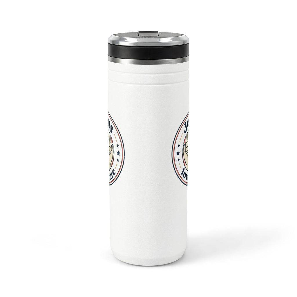 Jesus Loves Me | 24oz Stainless Straw Tumbler