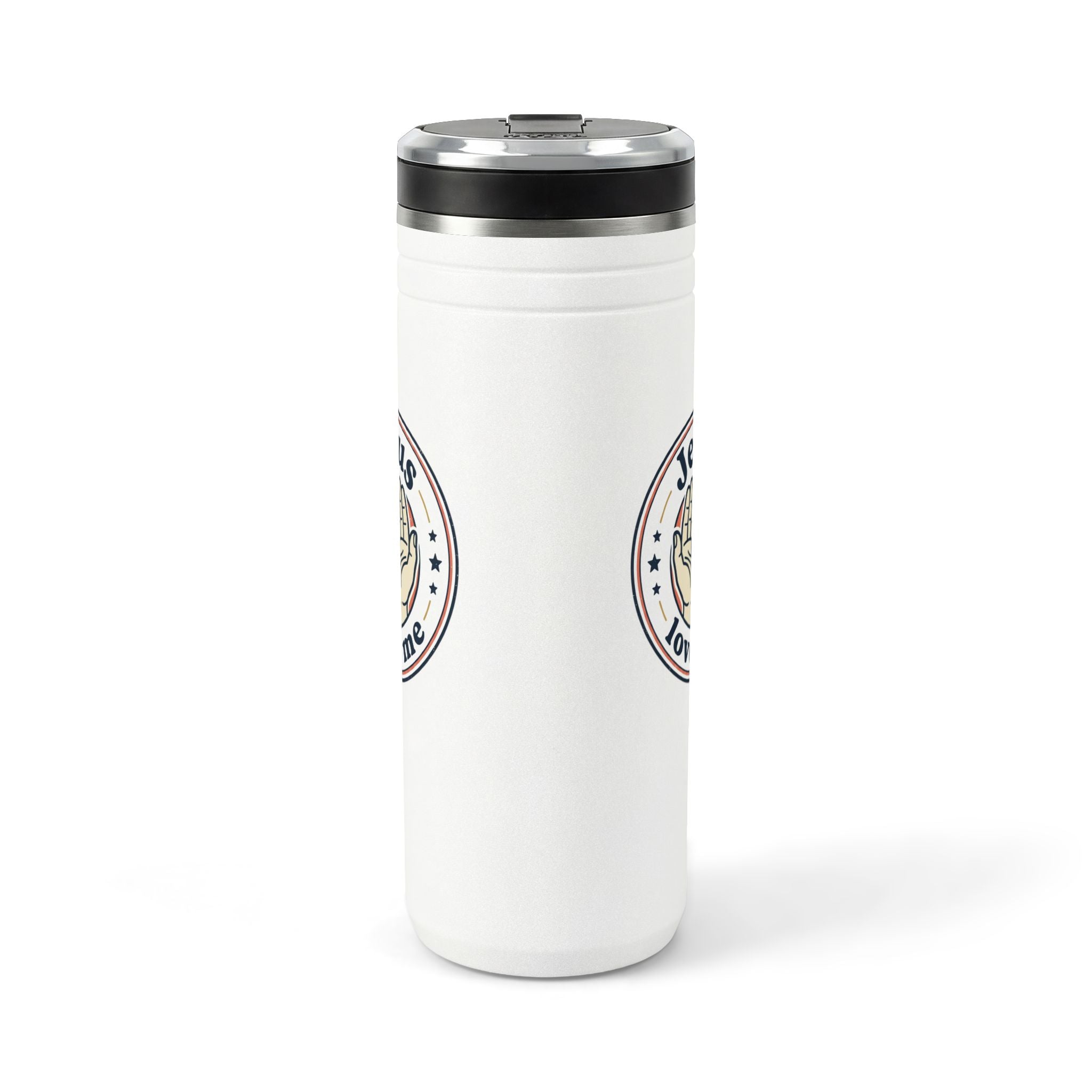 Jesus Loves Me | 24oz Stainless Straw Tumbler