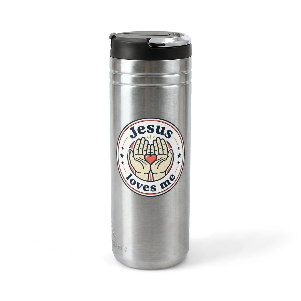 Jesus Loves Me | 24oz Stainless Straw Tumbler