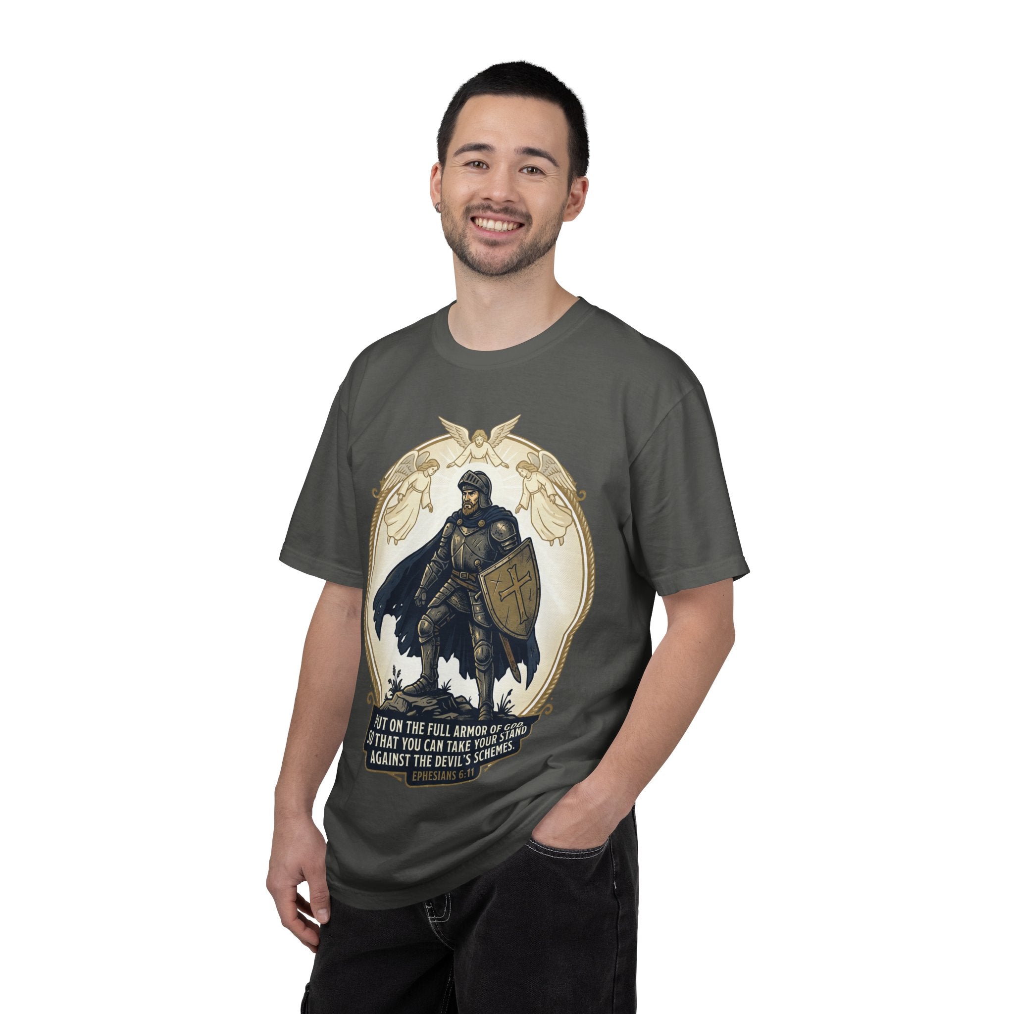 Armor of God T-Shirt -  Unisex Garment-Dyed Tee