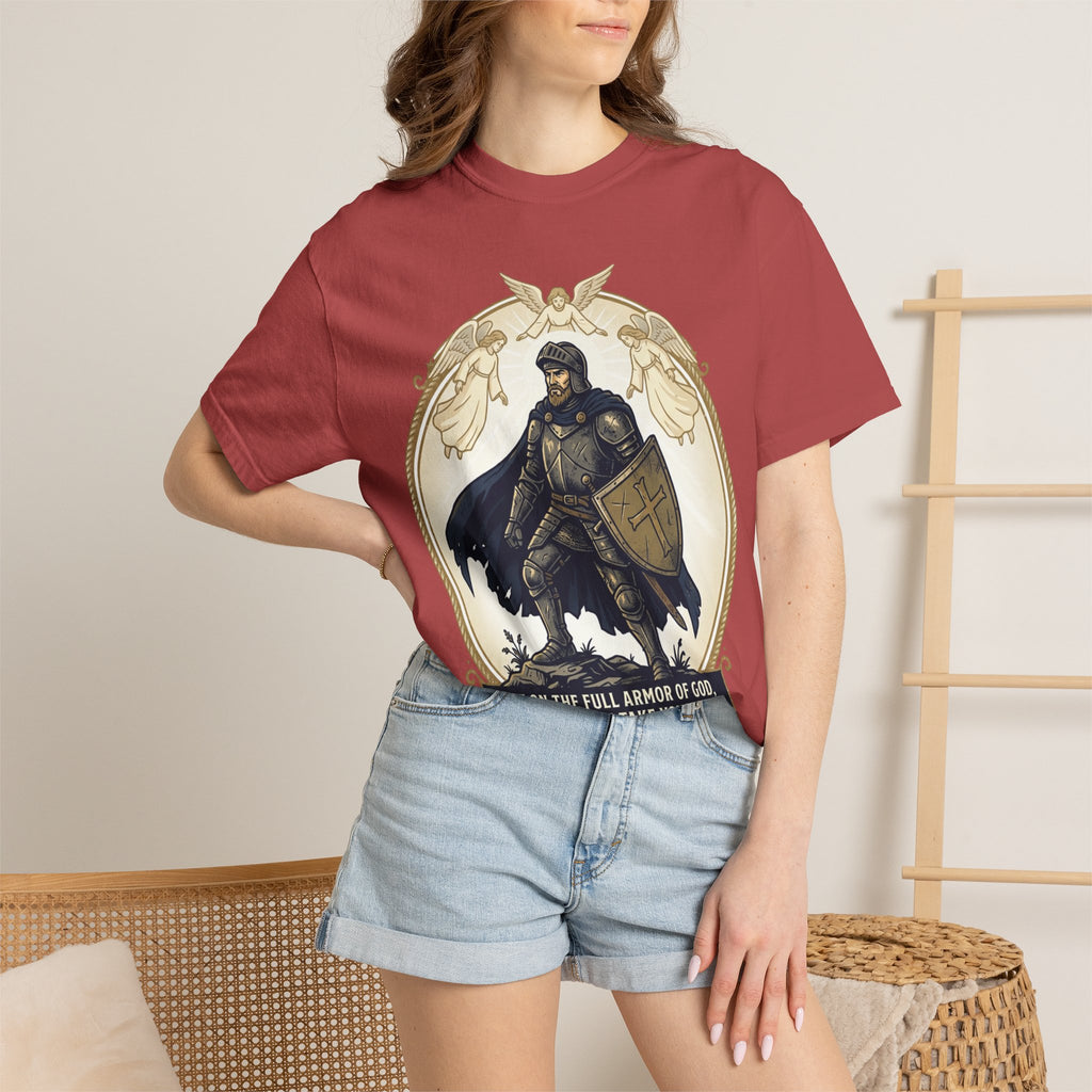 Armor of God T-Shirt -  Unisex Garment-Dyed Tee