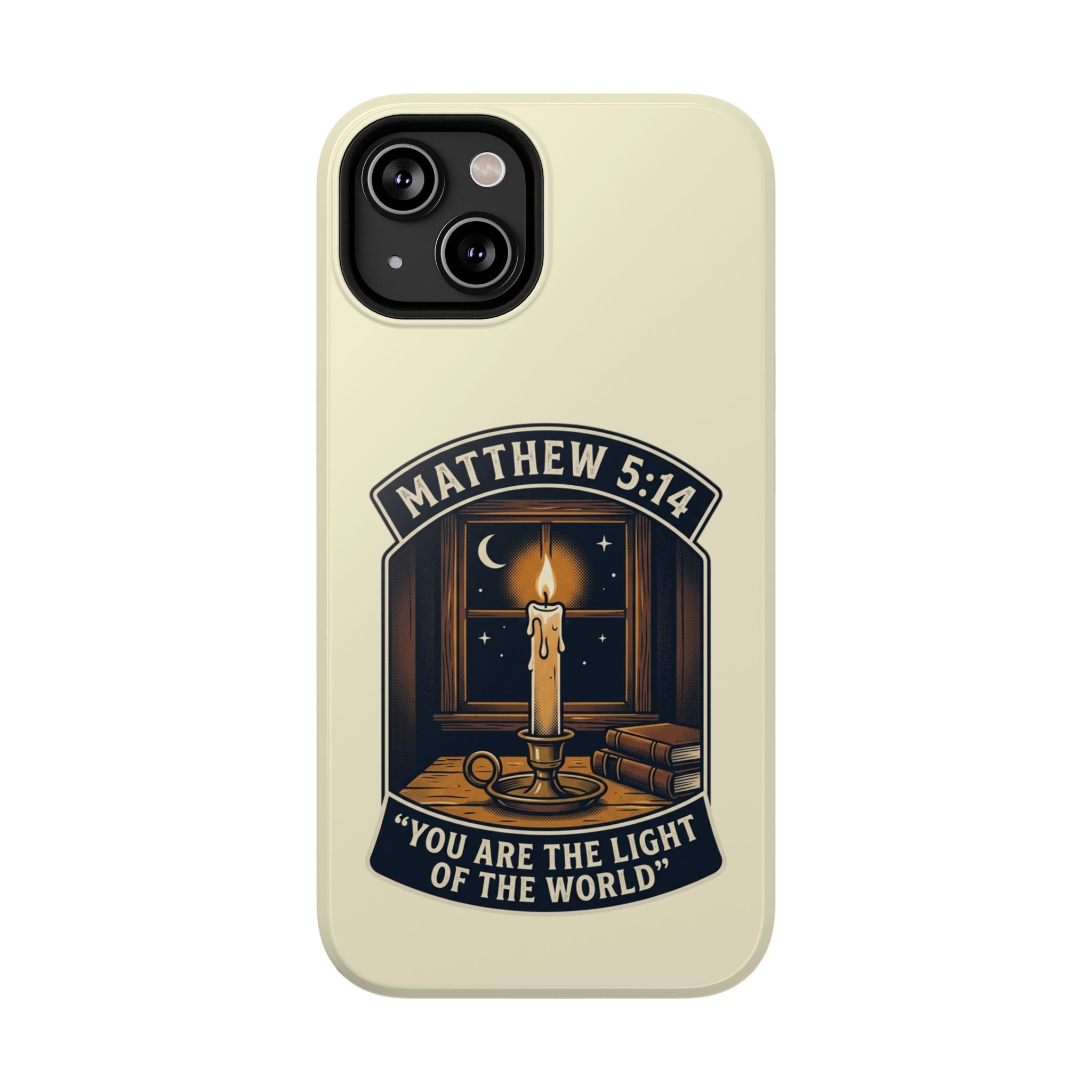 Matthew 5:14 'You Are the Light of the World'  - iPhone Impact Case Selection