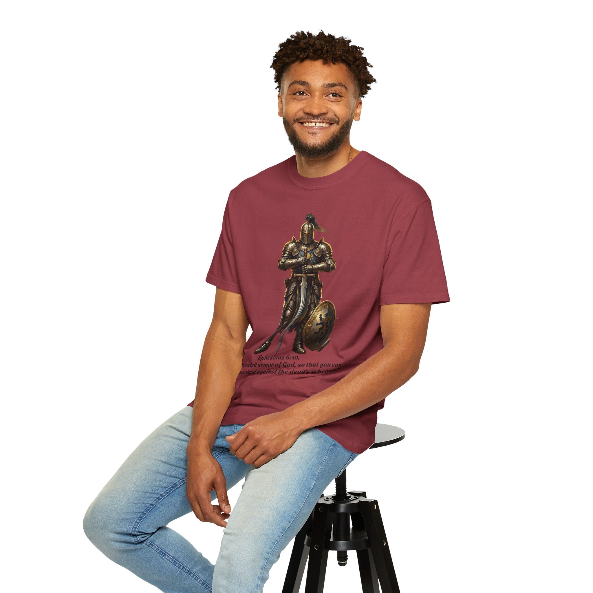 Unisex T-shirt | Armor of God Scripture Graphic