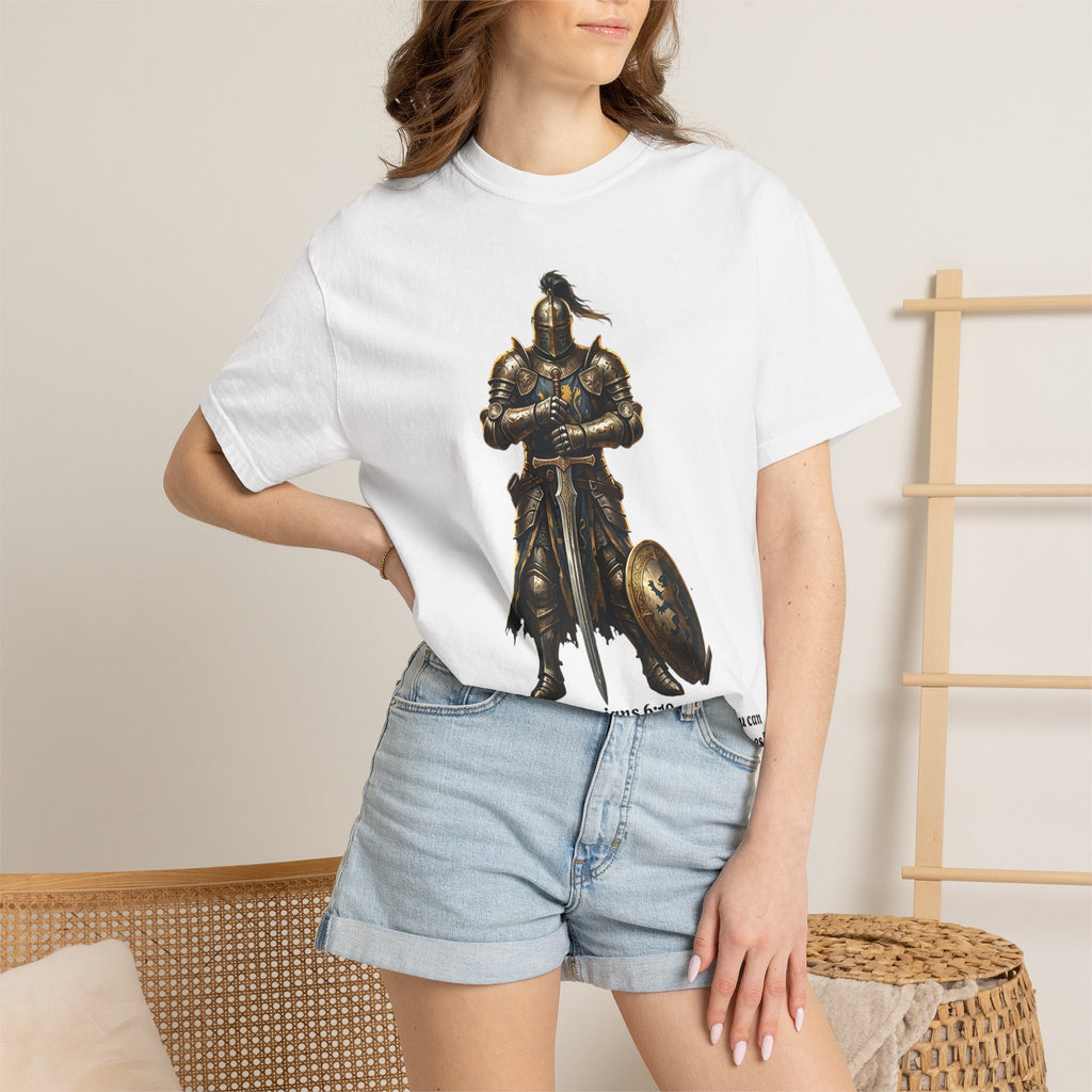 Unisex T-shirt | Armor of God Scripture Graphic