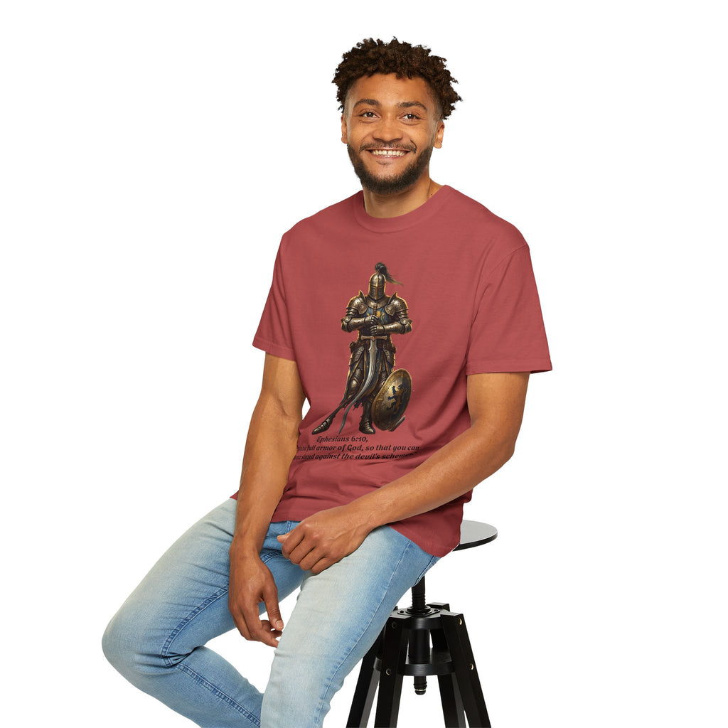 Unisex T-shirt | Armor of God Scripture Graphic