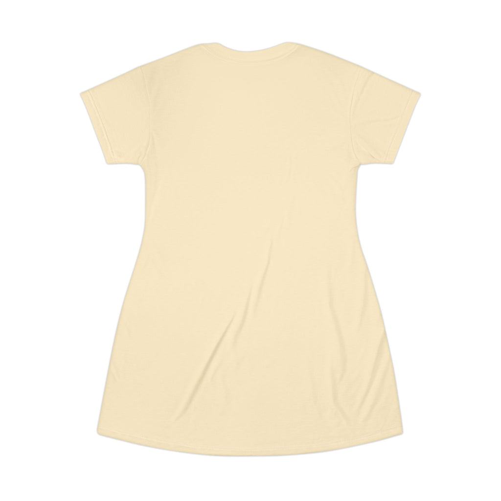 Have Faith and Chill T-Shirt Dress (AOP)