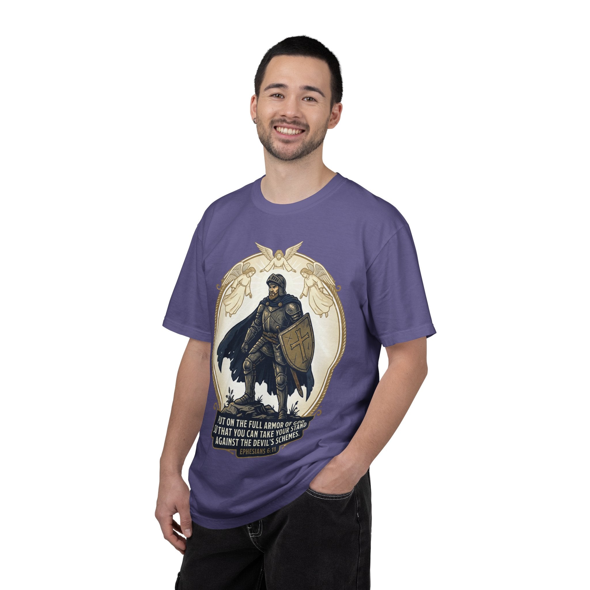 Armor of God T-Shirt -  Unisex Garment-Dyed Tee