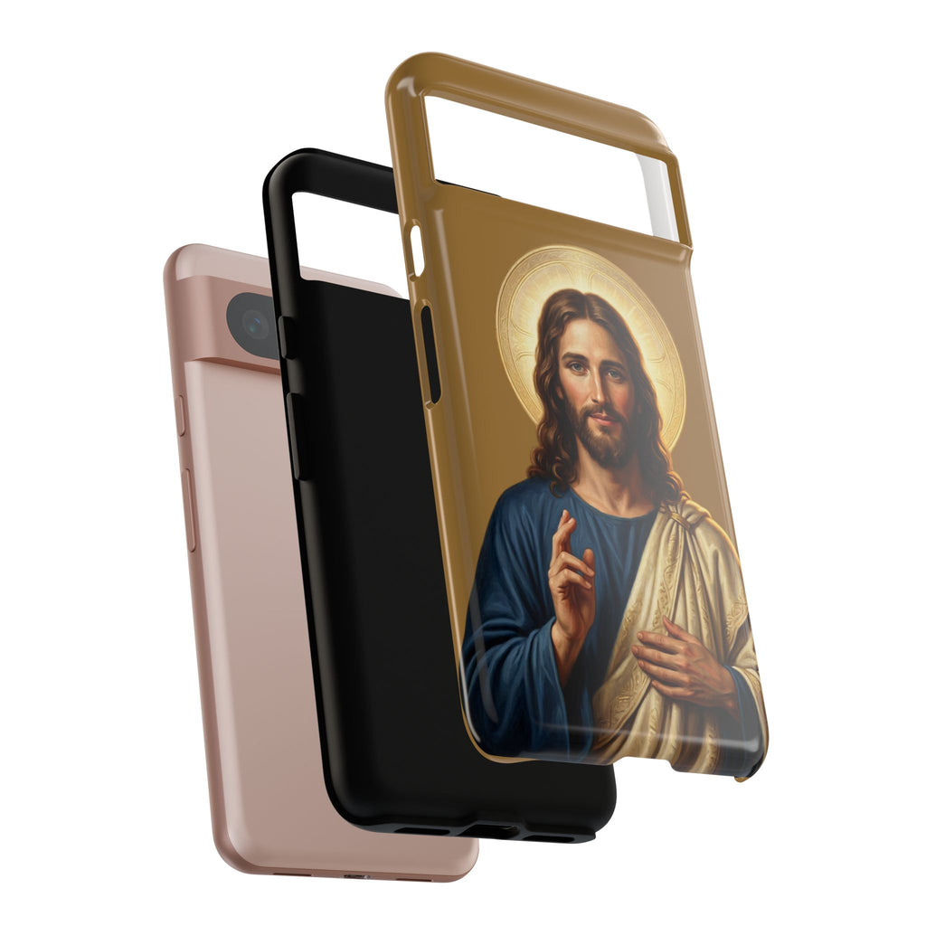 Jesus Portrait Phone Case | Tough Case | Google Pixel Selection