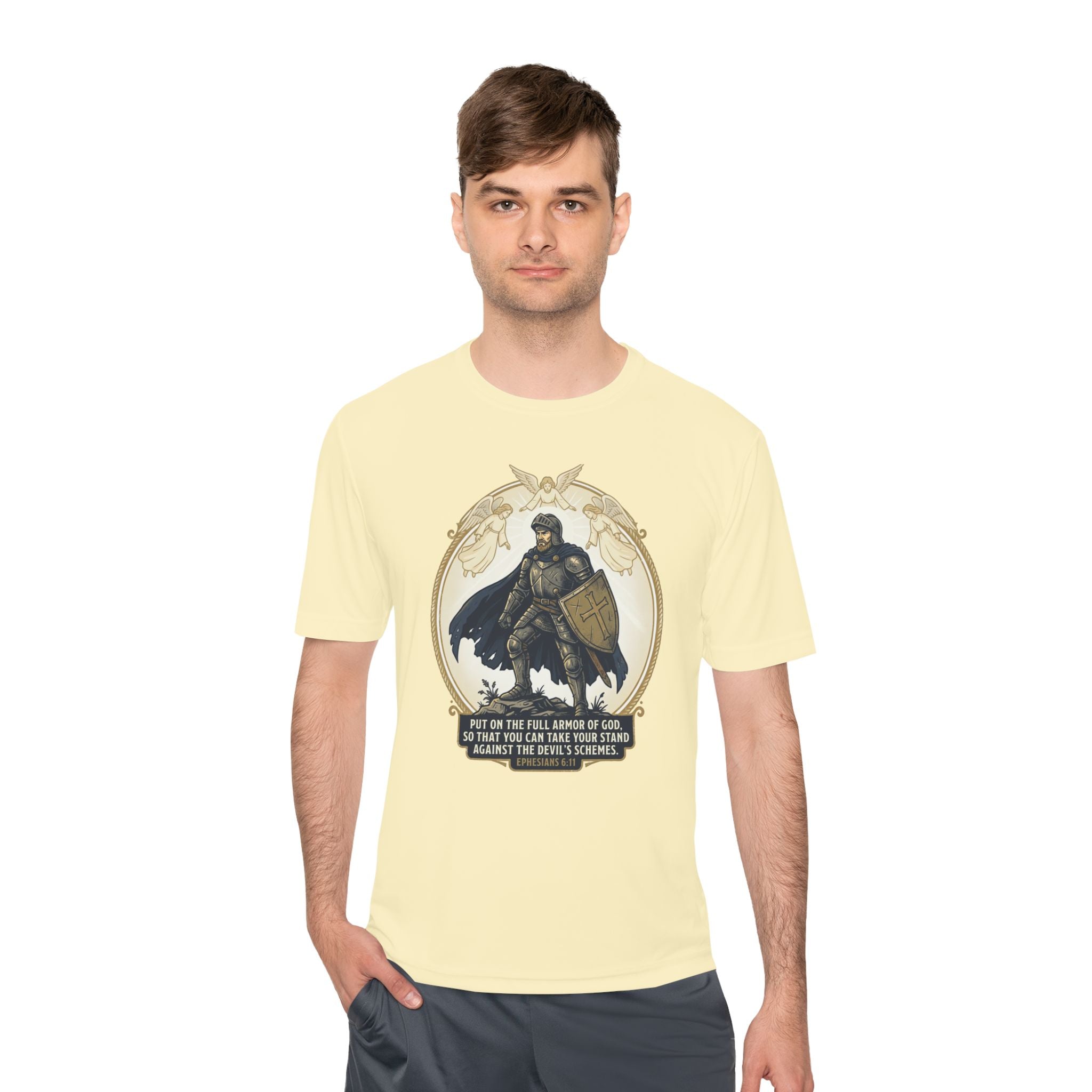 “Put on the Full Armor of God” Unisex Moisture‑Wicking Tee