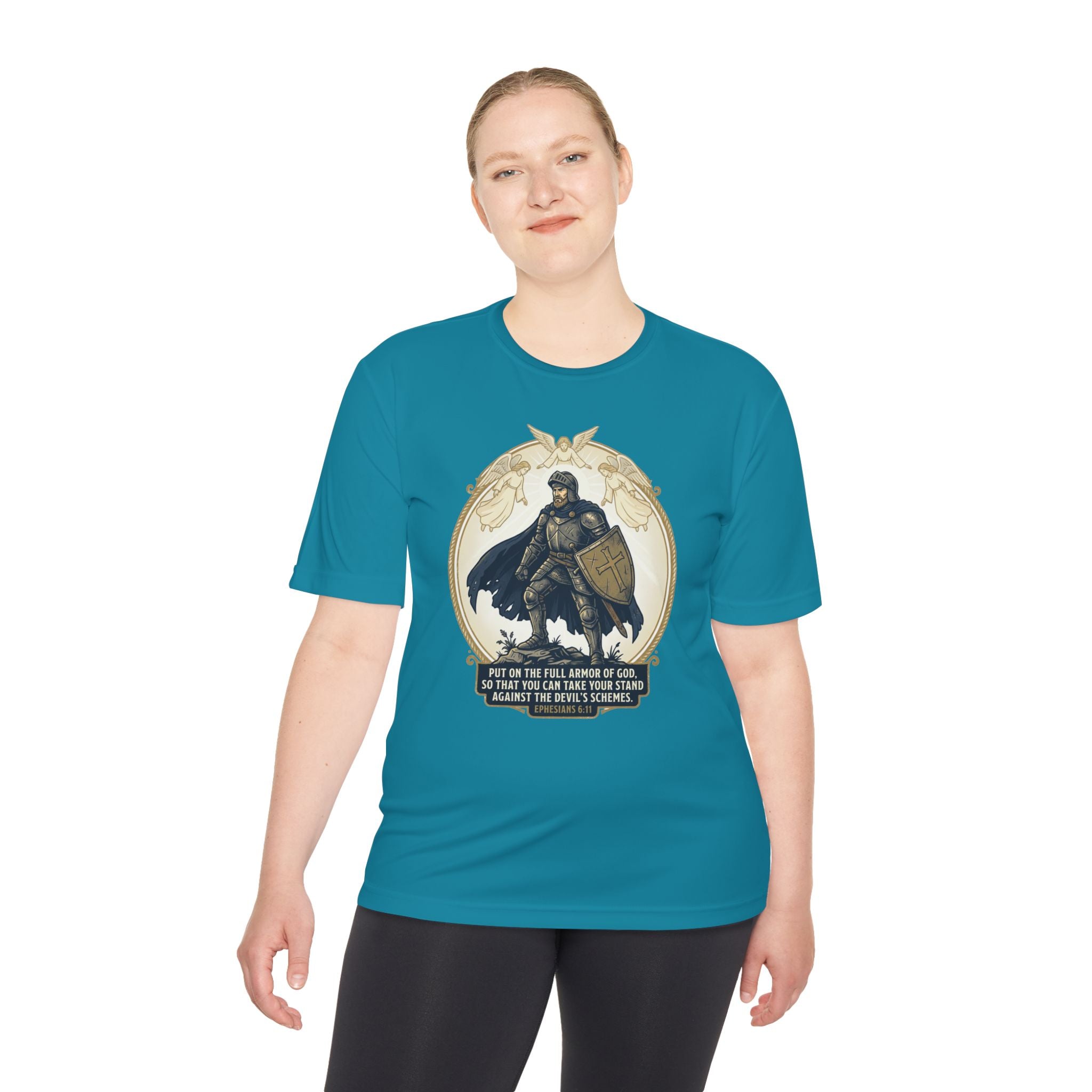 “Put on the Full Armor of God” Unisex Moisture‑Wicking Tee