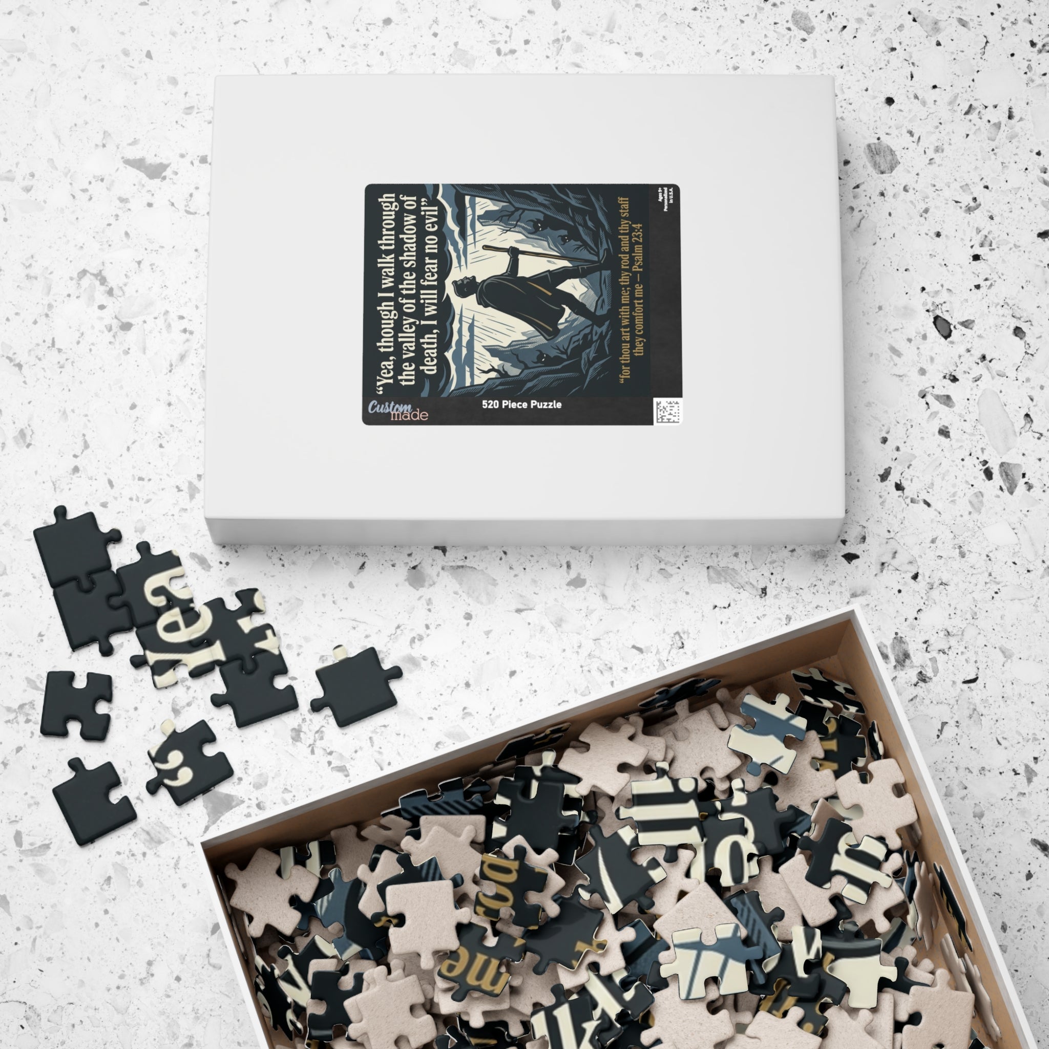Psalm 23:4 Christian Puzzle (252/520pcs)