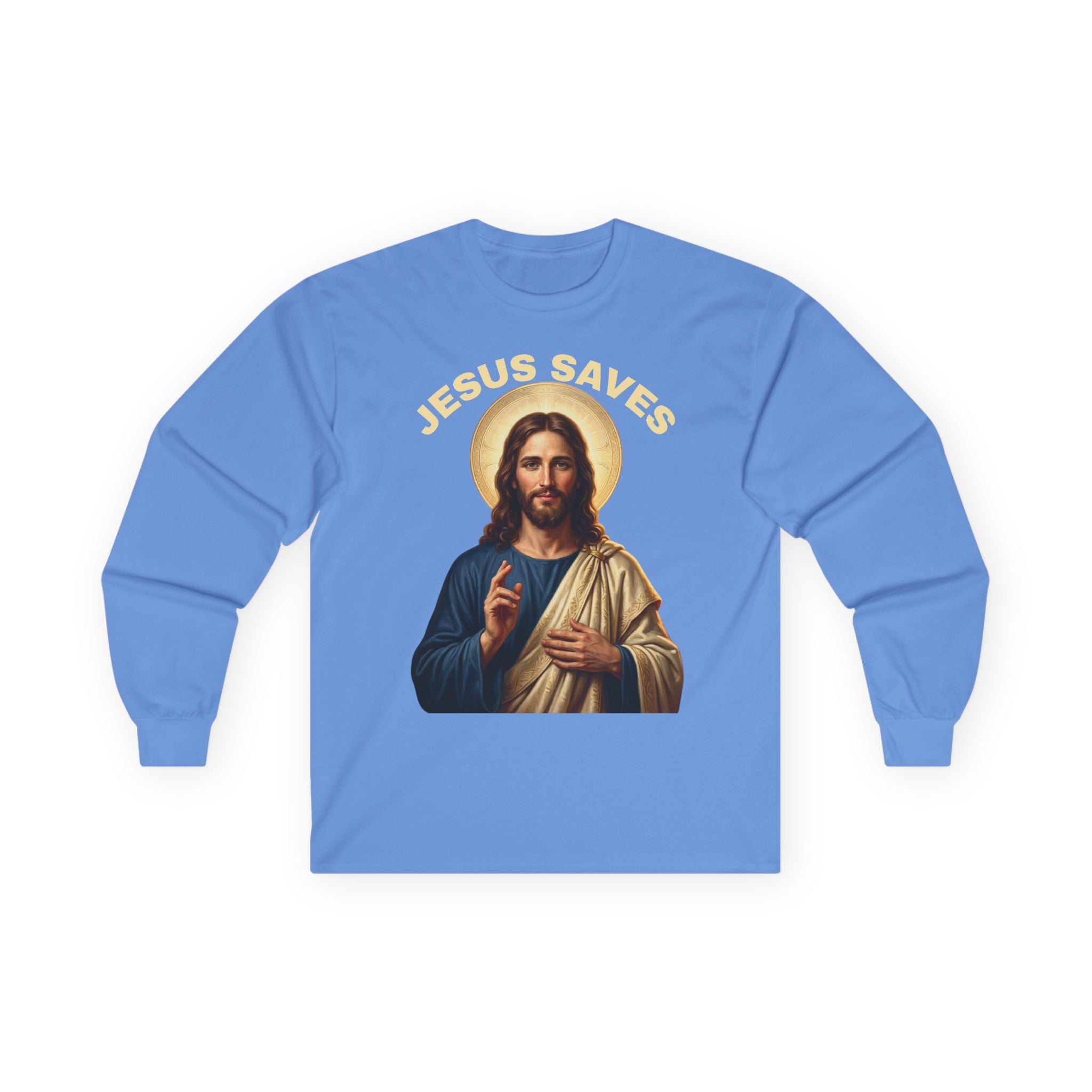 Jesus Saves Unisex Ultra Cotton Long Sleeve Tee