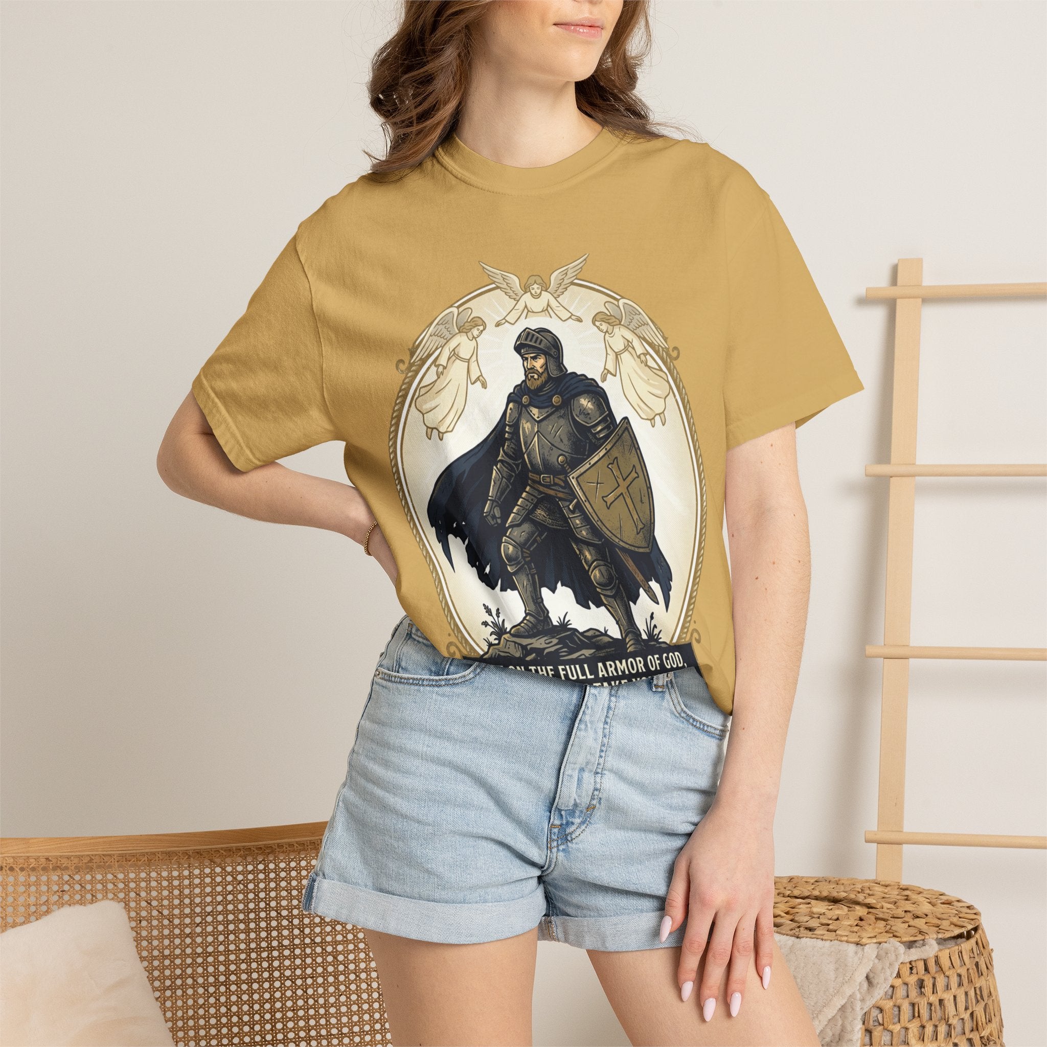 Armor of God T-Shirt -  Unisex Garment-Dyed Tee