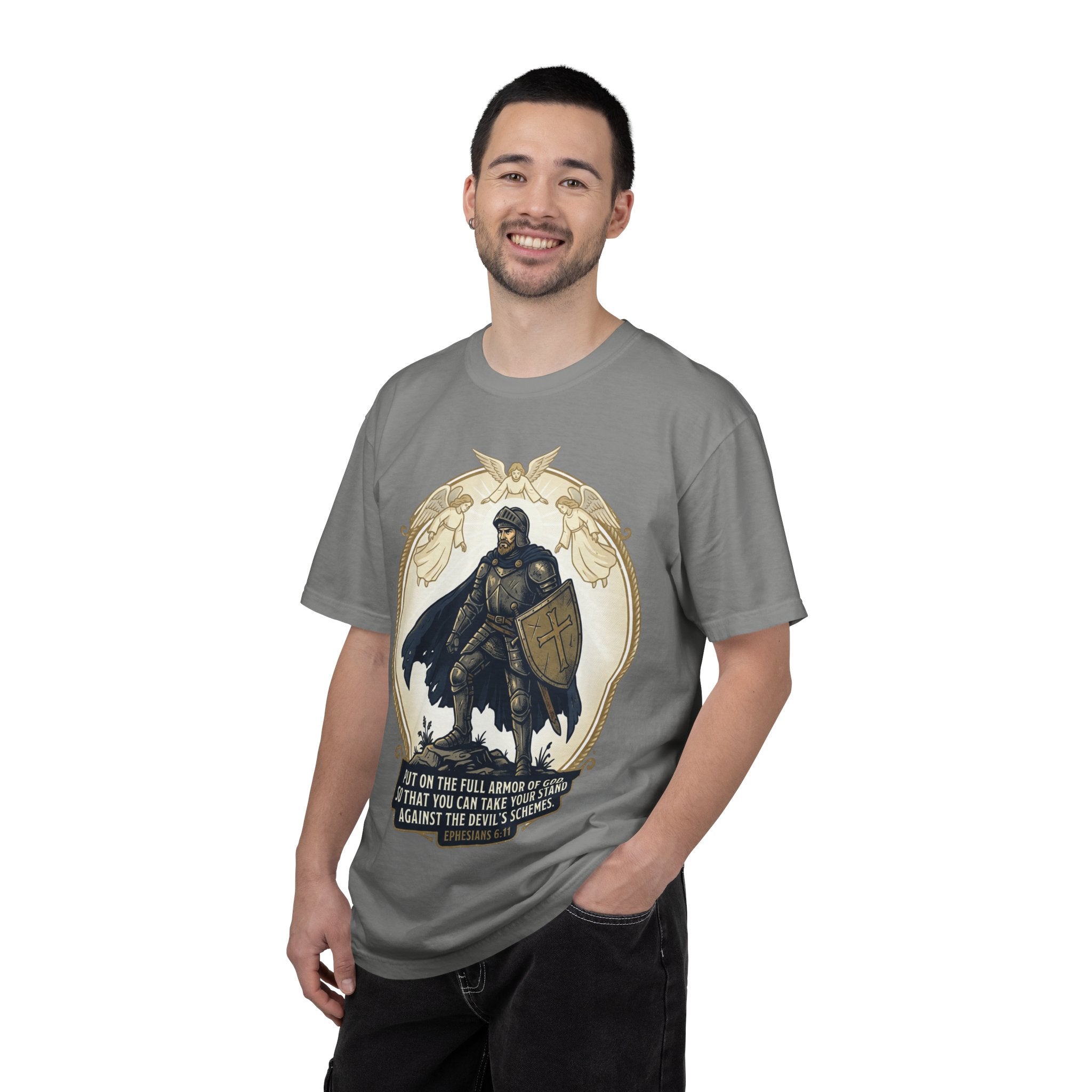 Armor of God T-Shirt -  Unisex Garment-Dyed Tee