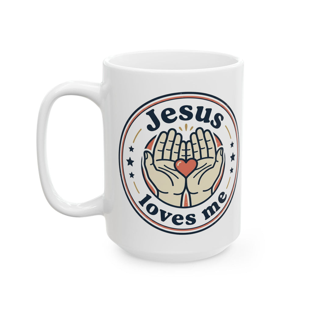 Jesus Loves Me - Ceramic Mug, (11oz, 15oz)