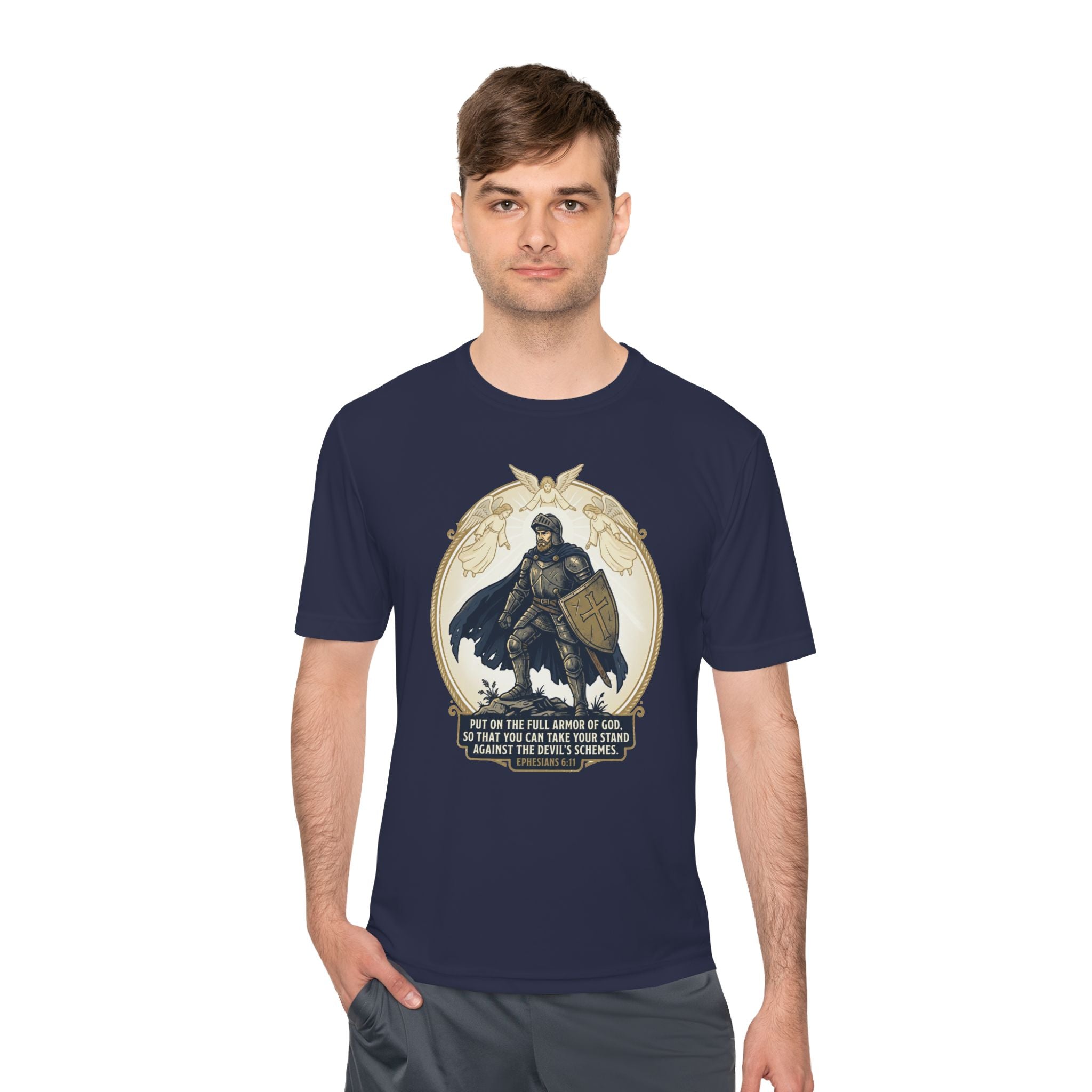 “Put on the Full Armor of God” Unisex Moisture‑Wicking Tee
