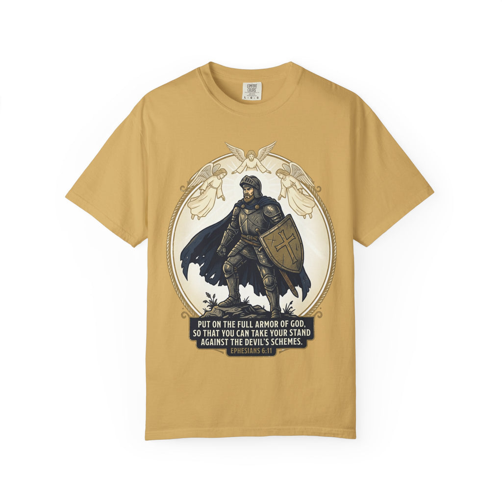 Armor of God T-Shirt -  Unisex Garment-Dyed Tee