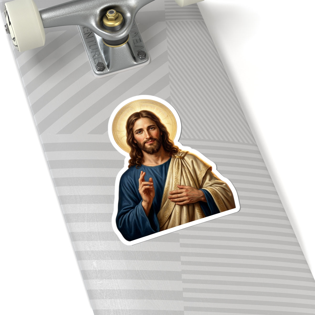 Jesus Christ Portrait — Kiss-Cut Vinyl Sticker