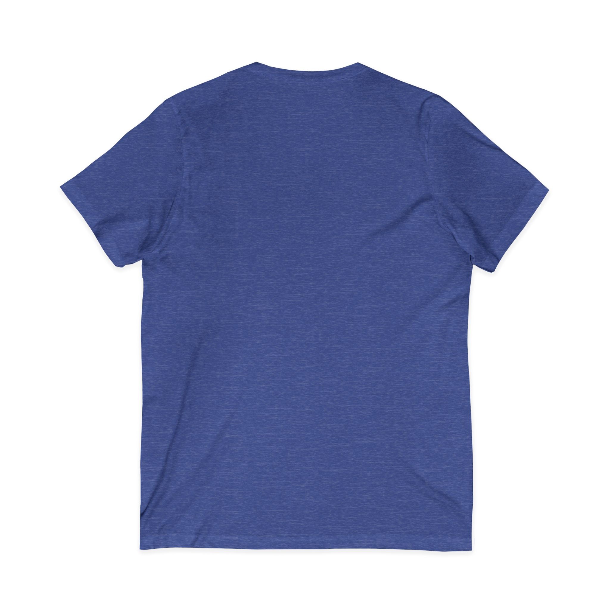 "Yea, though I walk... I will fear no evil" - Unisex Jersey Sleeve V-Neck Tee
