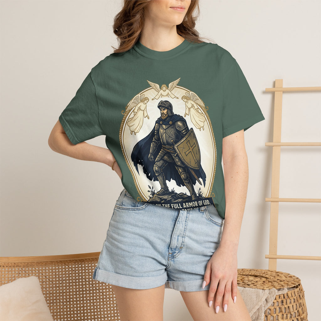 Armor of God T-Shirt -  Unisex Garment-Dyed Tee