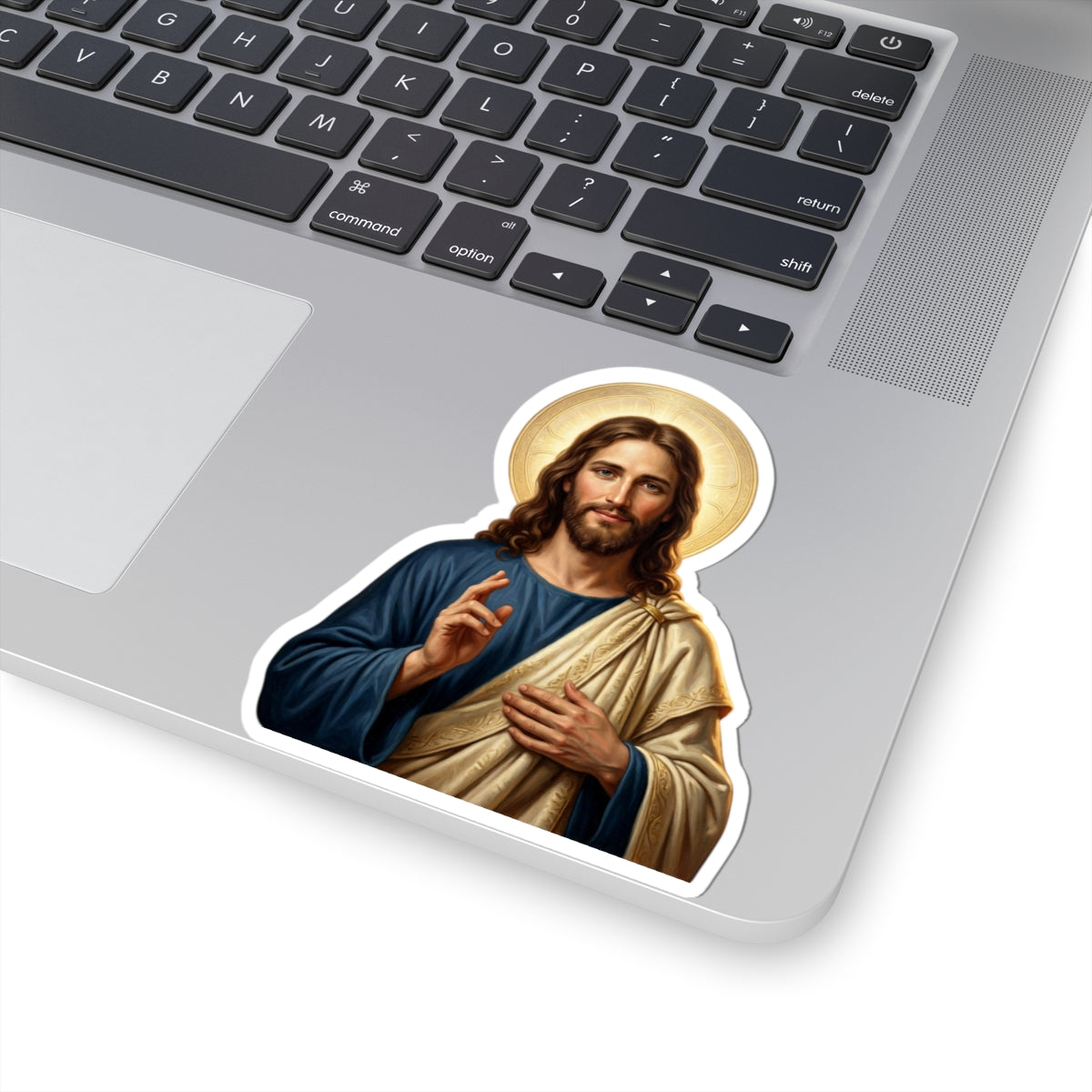 Jesus Christ Portrait — Kiss-Cut Vinyl Sticker