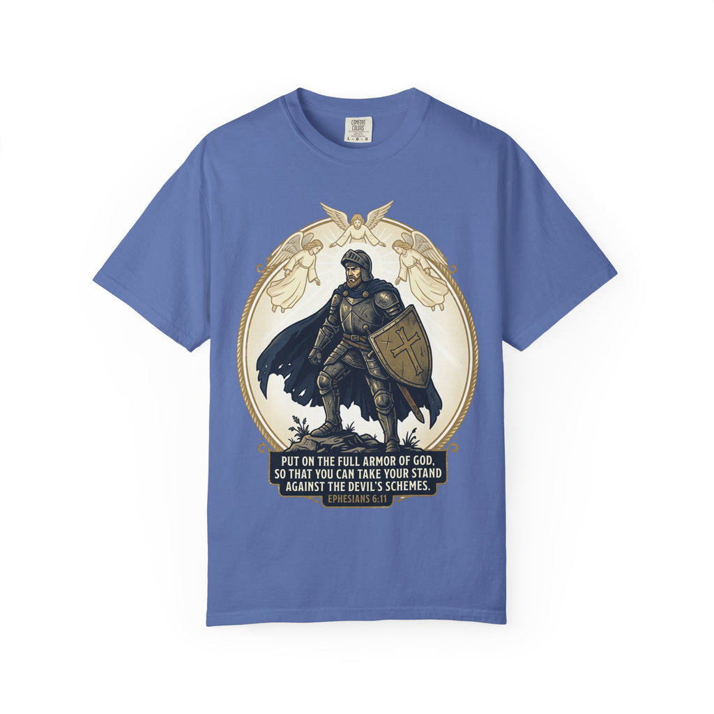 Armor of God T-Shirt -  Unisex Garment-Dyed Tee