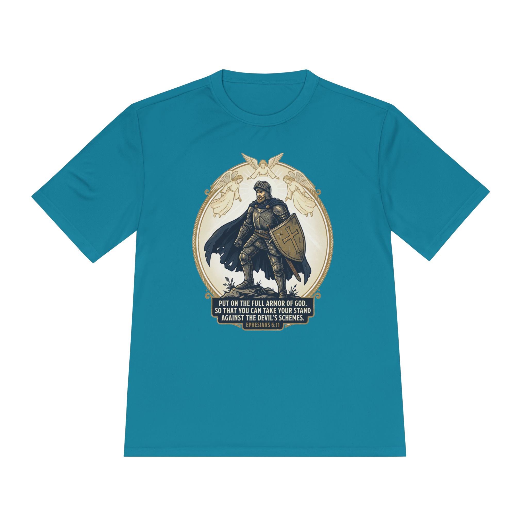“Put on the Full Armor of God” Unisex Moisture‑Wicking Tee