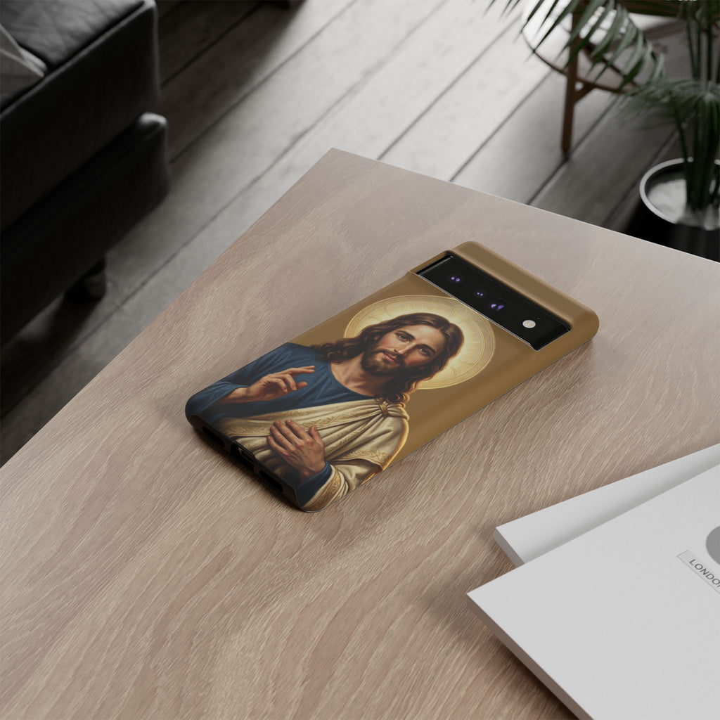Jesus Portrait Phone Case | Tough Case | Google Pixel Selection