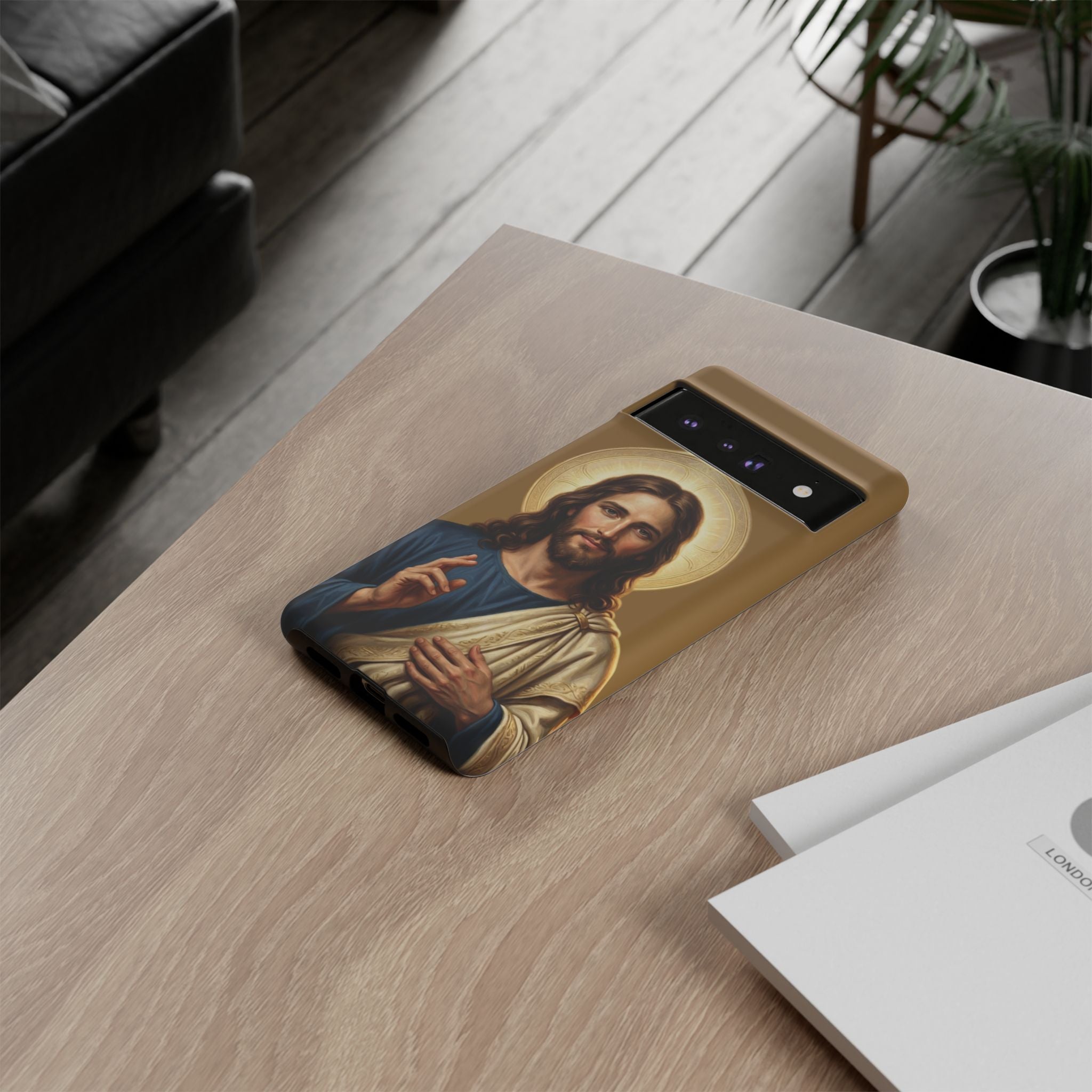 Jesus Portrait Phone Case | Tough Case | Google Pixel Selection