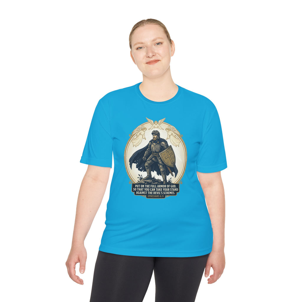 “Put on the Full Armor of God” Unisex Moisture‑Wicking Tee