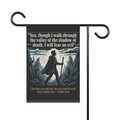 Psalm 23:4 Verse Graphic - Garden & House Banner
