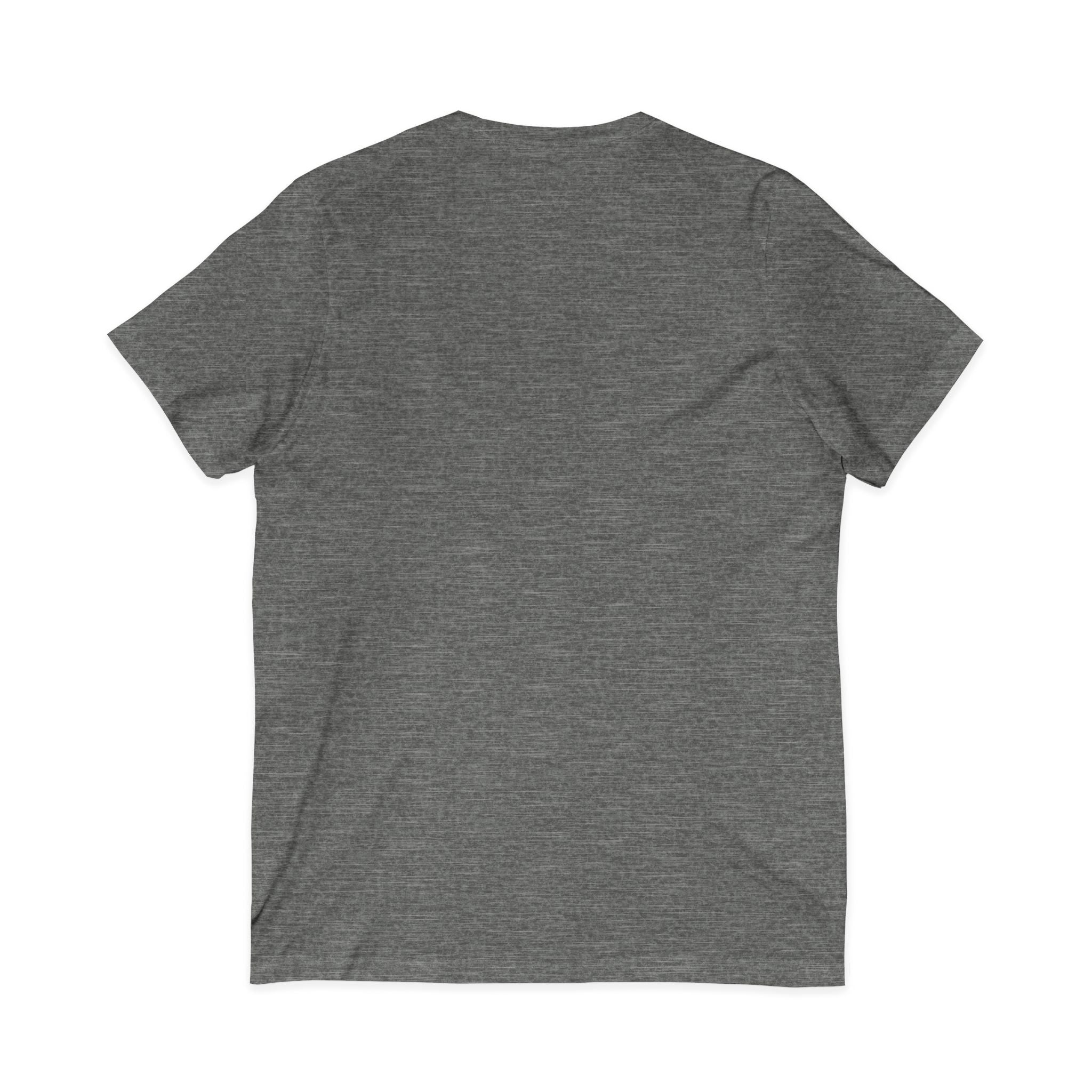 "Yea, though I walk... I will fear no evil" - Unisex Jersey Sleeve V-Neck Tee