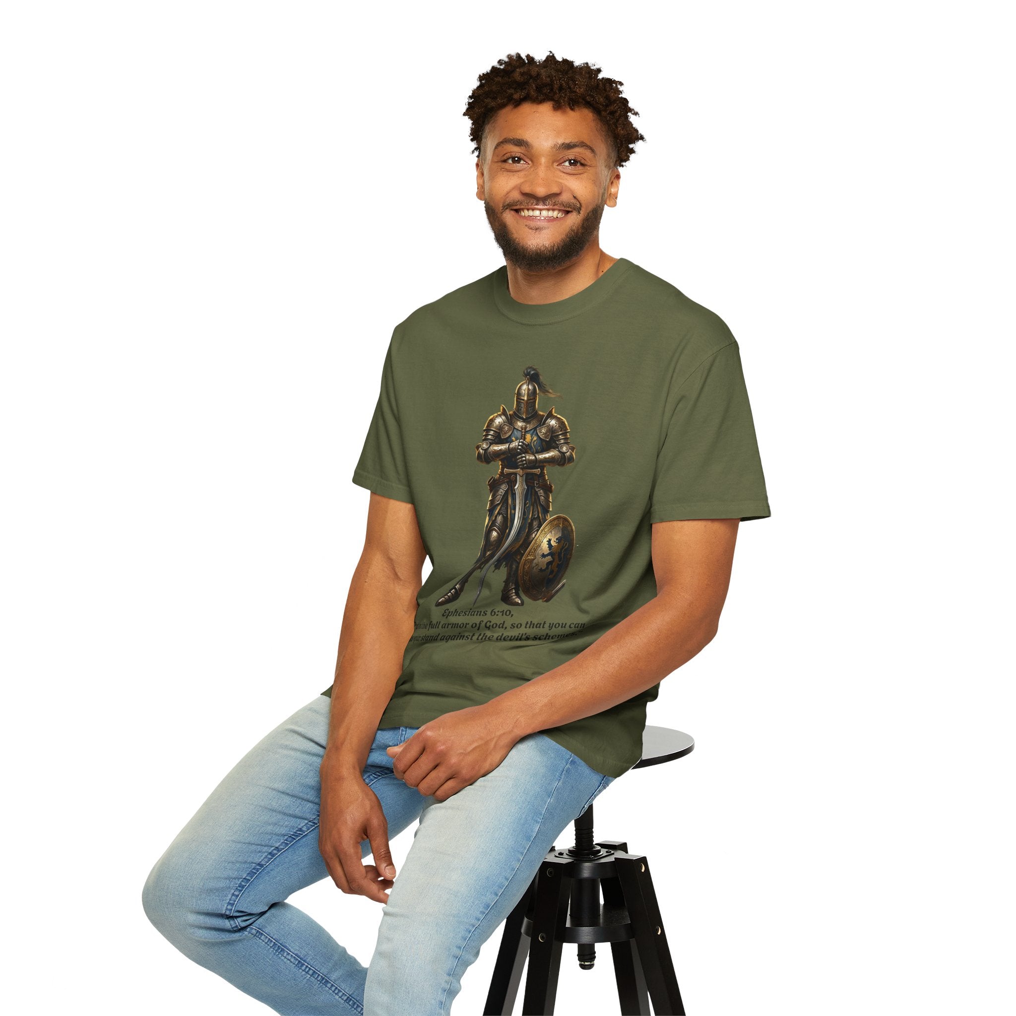 Unisex T-shirt | Armor of God Scripture Graphic