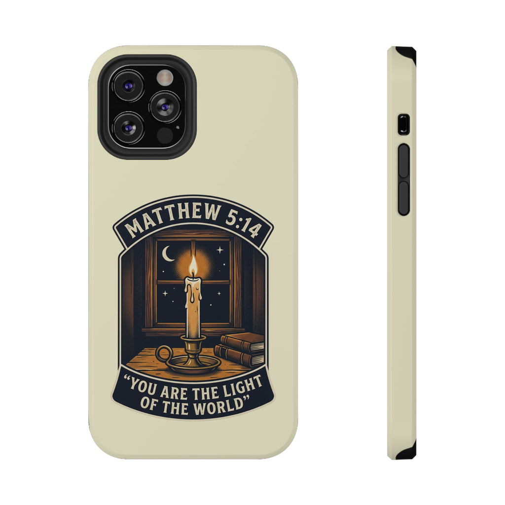 Matthew 5:14 'You Are the Light of the World'  - iPhone Impact Case Selection