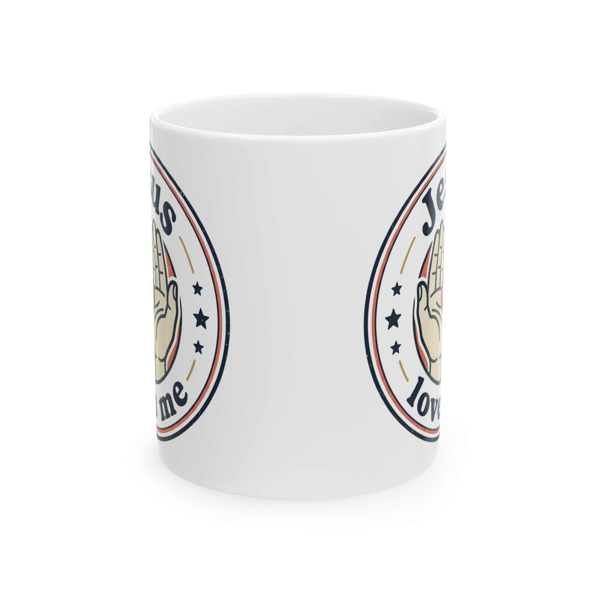 Jesus Loves Me - Ceramic Mug, (11oz, 15oz)