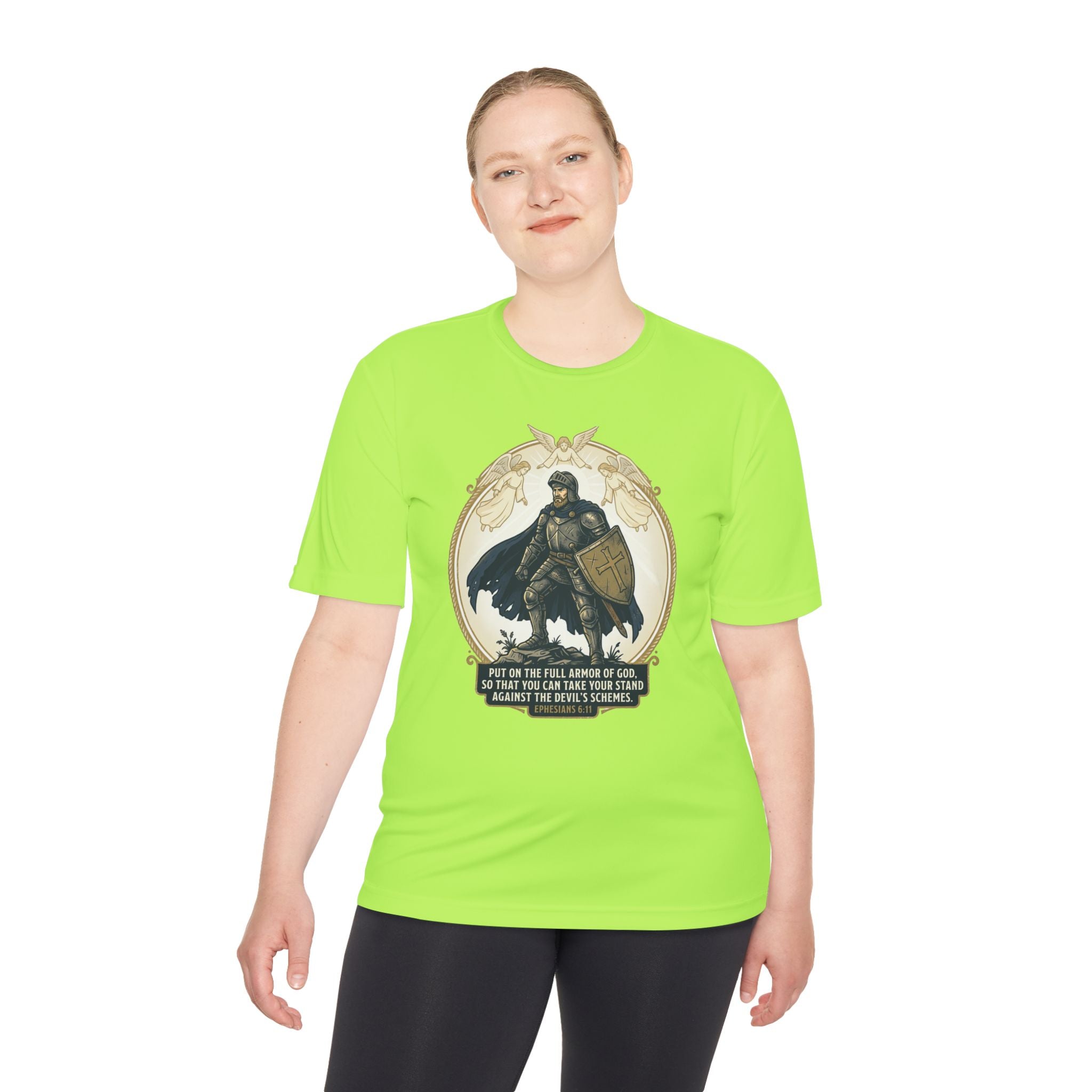 “Put on the Full Armor of God” Unisex Moisture‑Wicking Tee