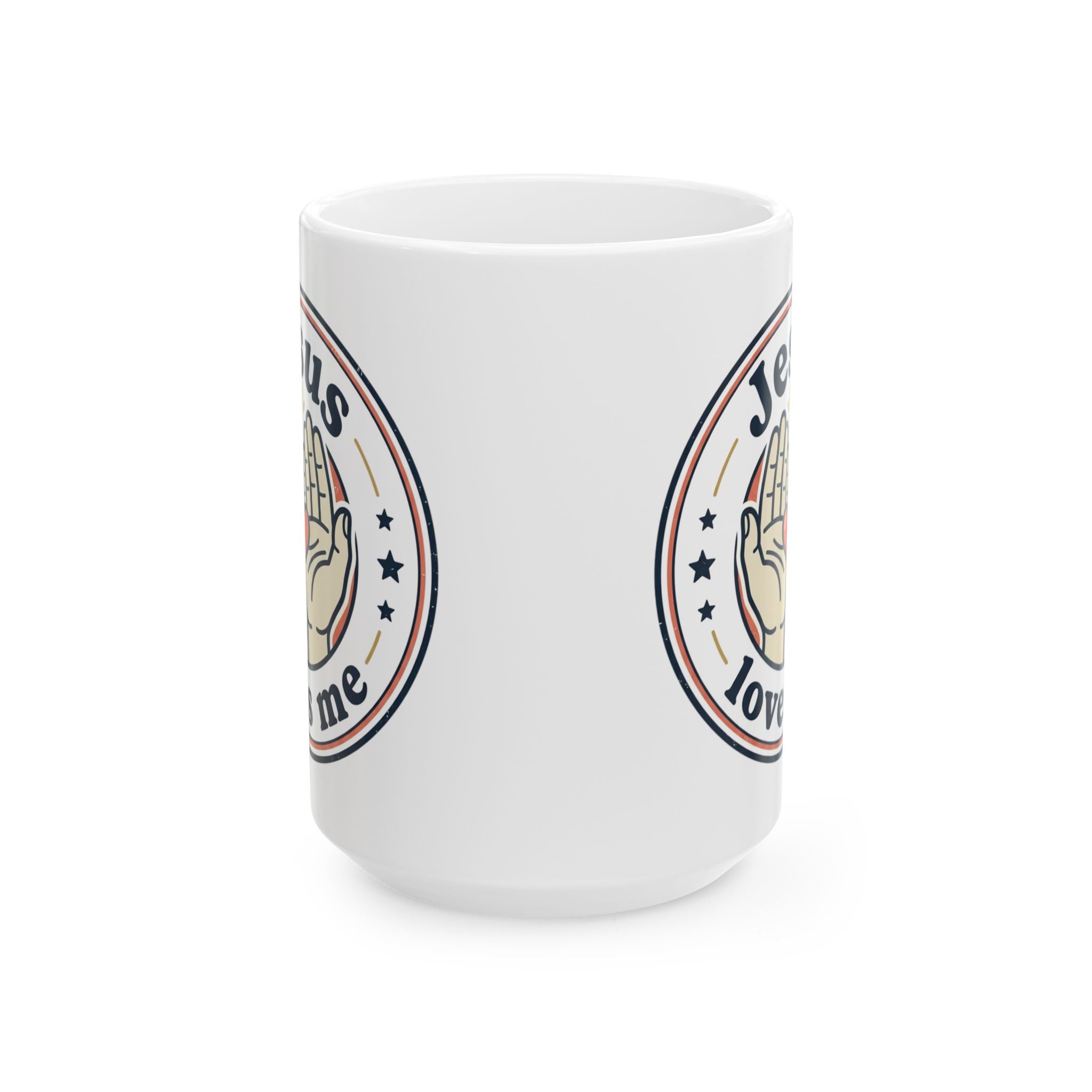 Jesus Loves Me - Ceramic Mug, (11oz, 15oz)