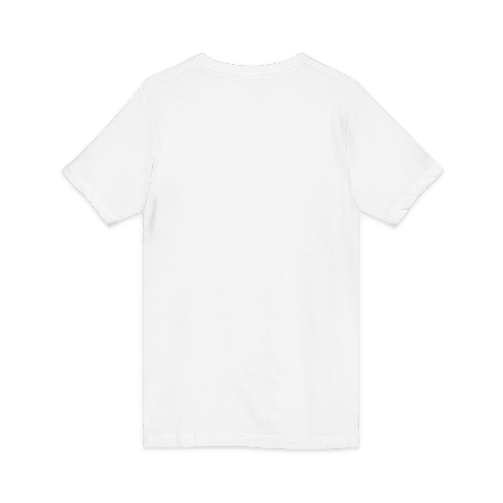 "Yea, though I walk... I will fear no evil" - Unisex Jersey Sleeve V-Neck Tee