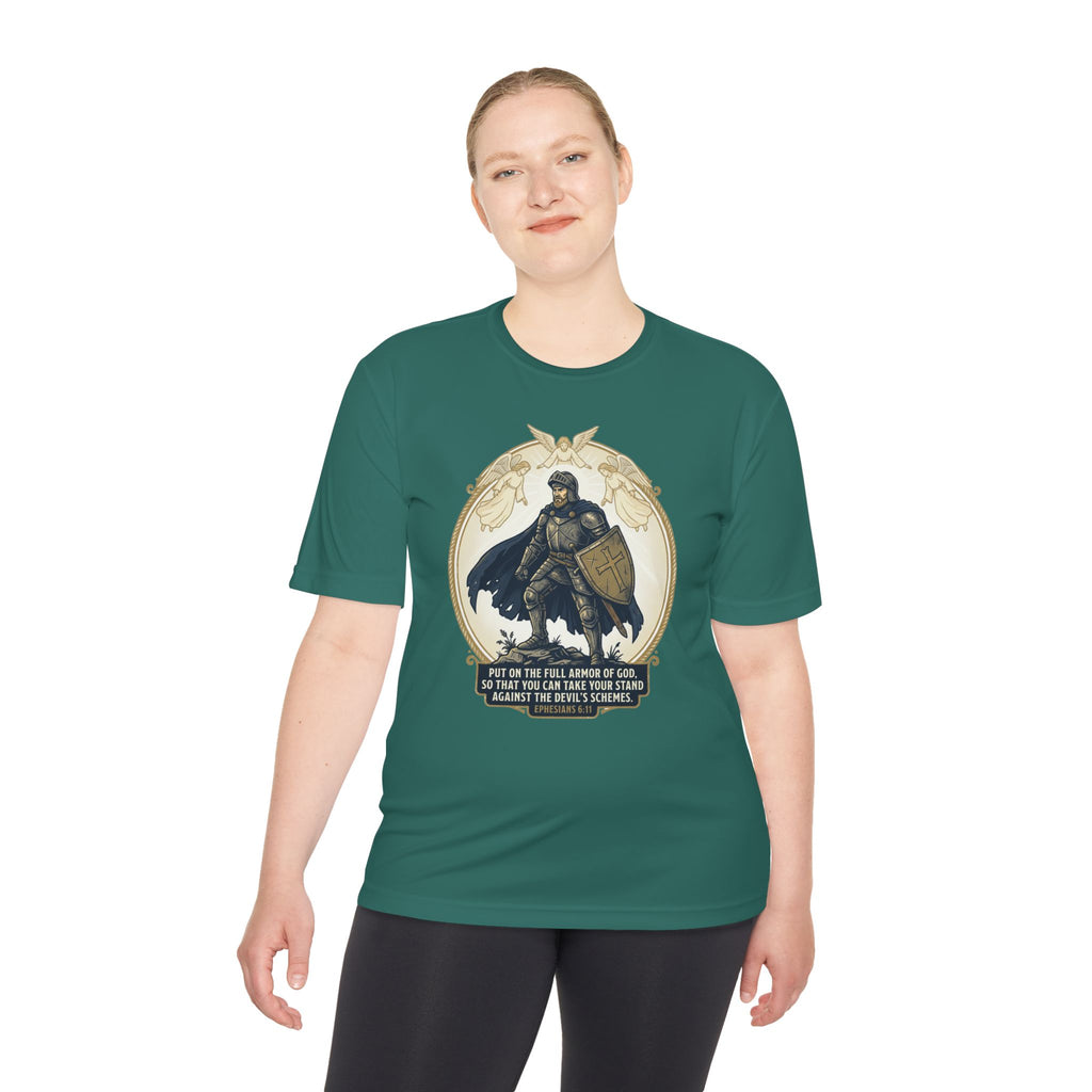 “Put on the Full Armor of God” Unisex Moisture‑Wicking Tee