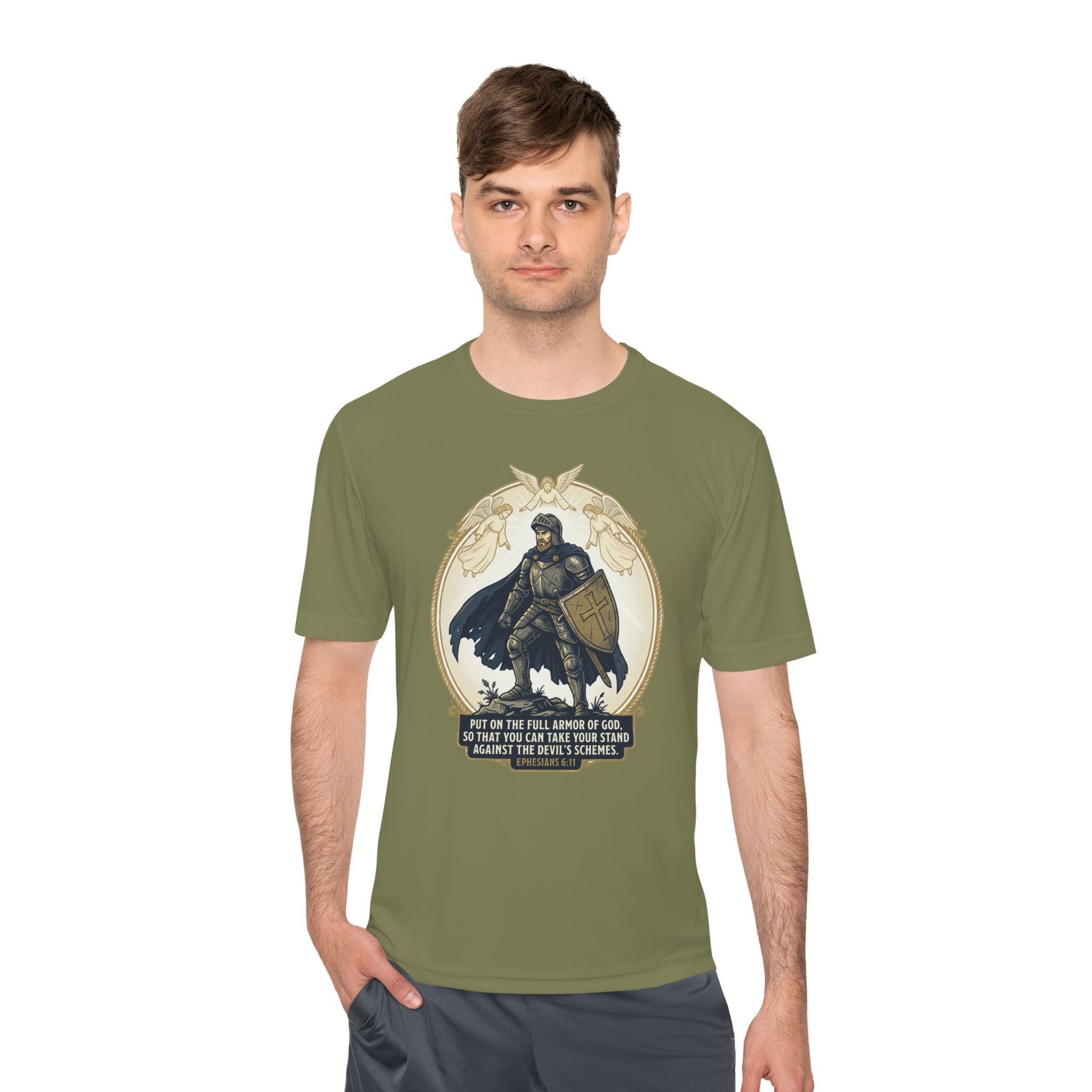 “Put on the Full Armor of God” Unisex Moisture‑Wicking Tee