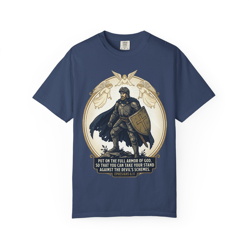 Armor of God T-Shirt -  Unisex Garment-Dyed Tee