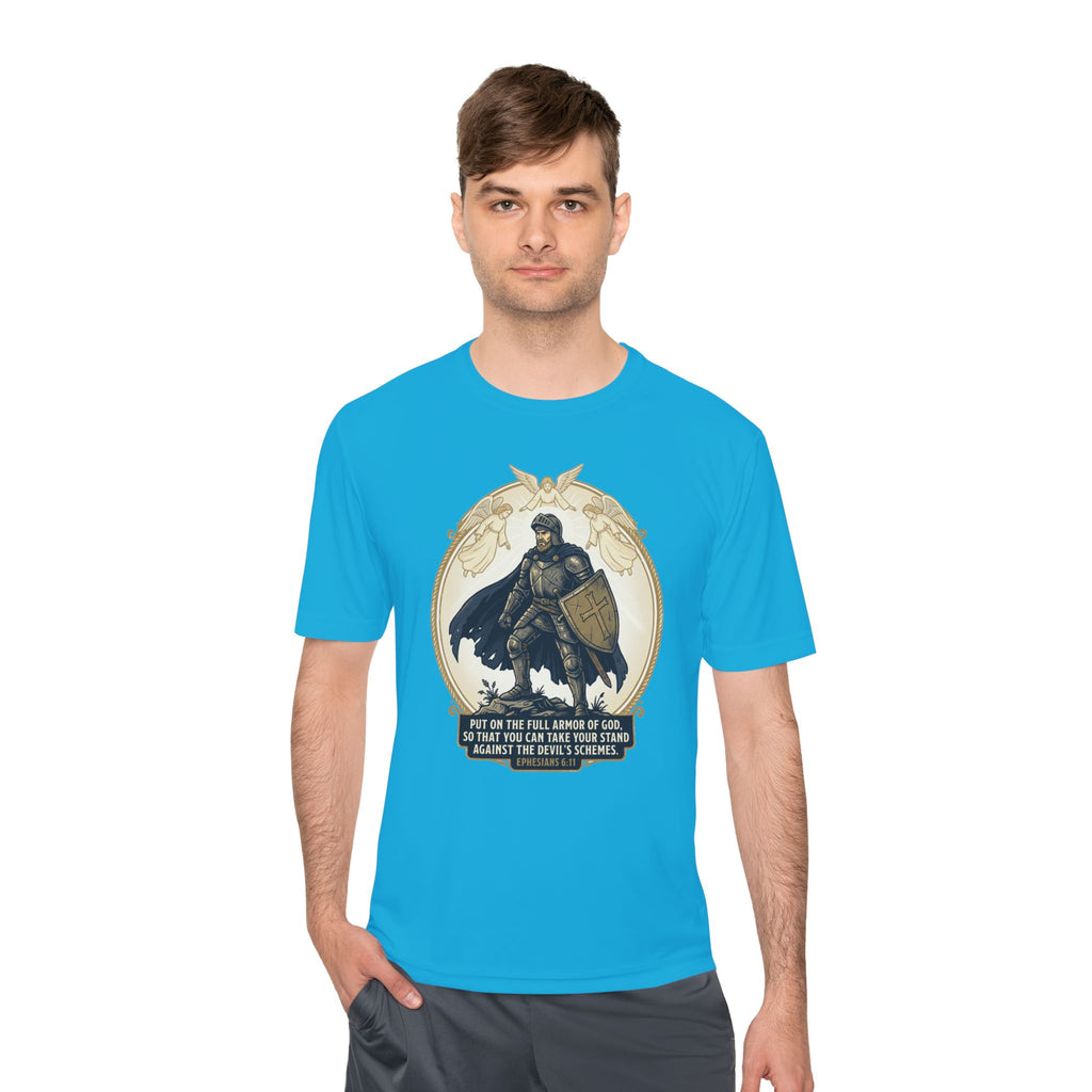 “Put on the Full Armor of God” Unisex Moisture‑Wicking Tee
