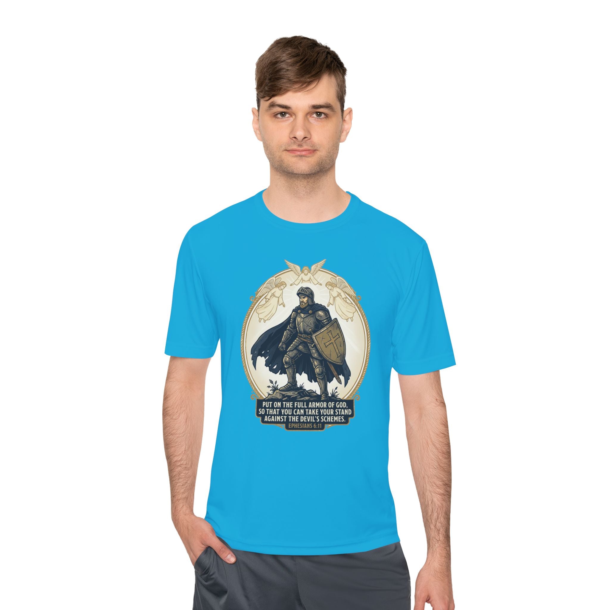 “Put on the Full Armor of God” Unisex Moisture‑Wicking Tee