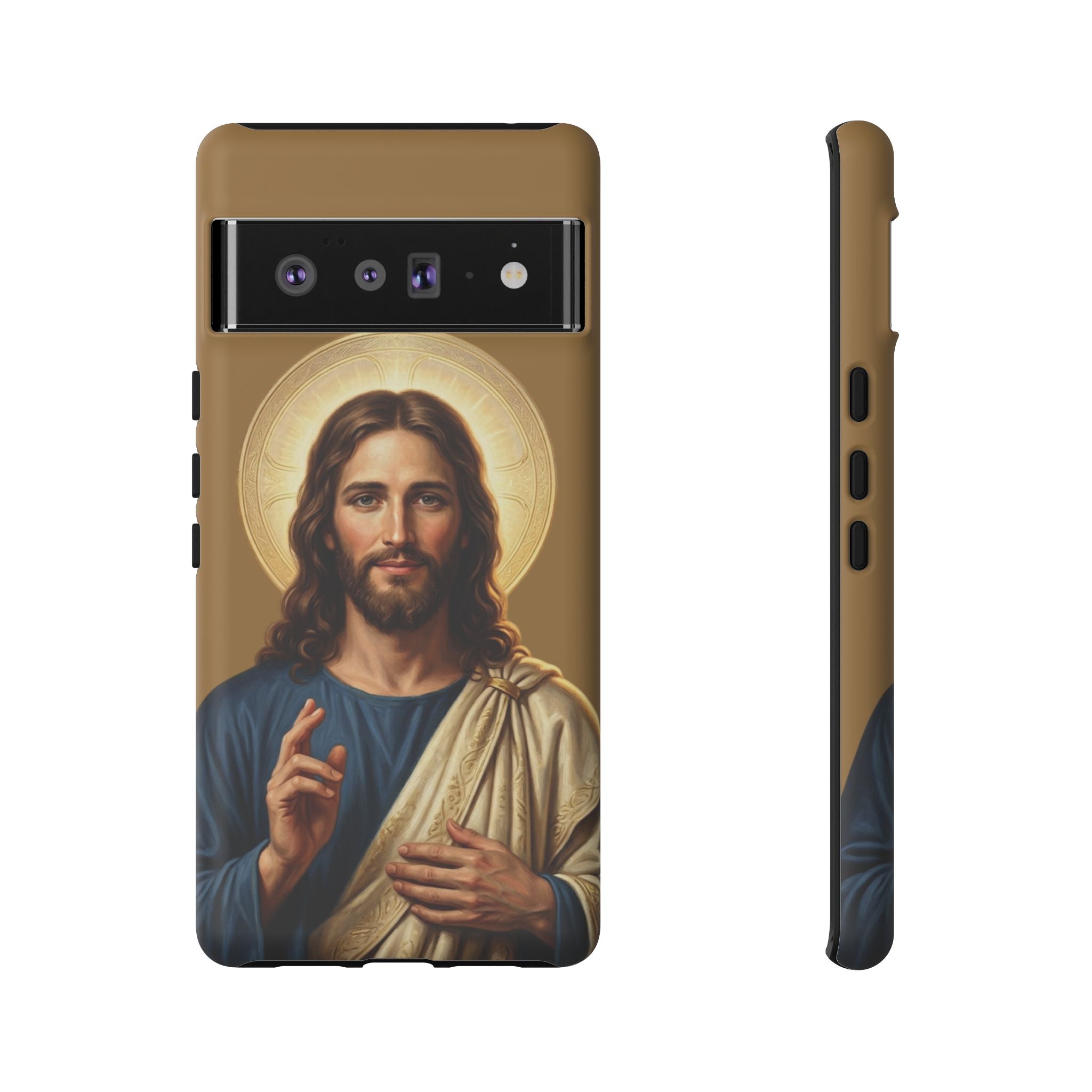 Jesus Portrait Phone Case | Tough Case | Google Pixel Selection