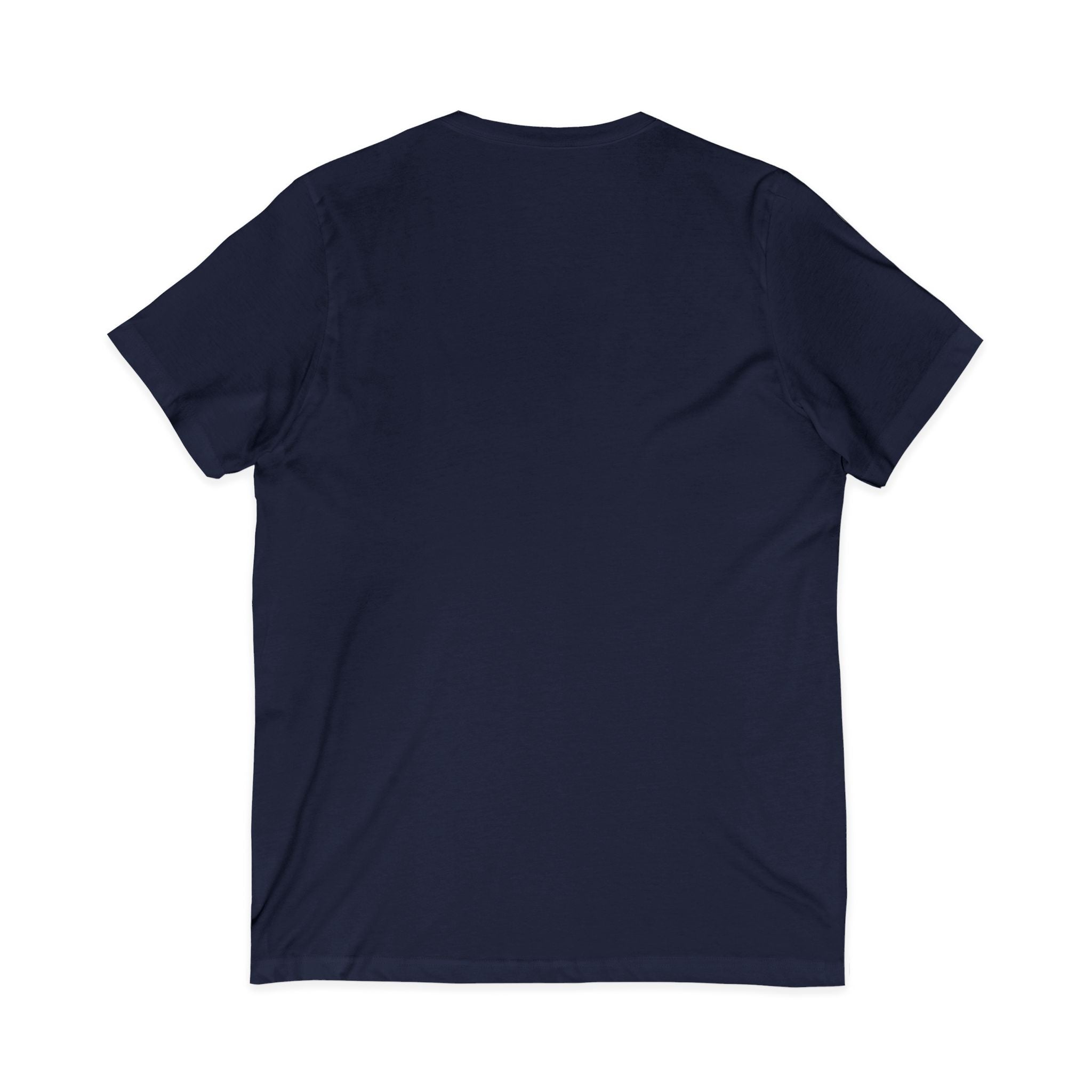"Yea, though I walk... I will fear no evil" - Unisex Jersey Sleeve V-Neck Tee