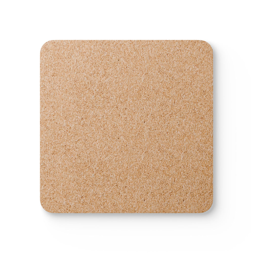Philippians 4:13 Verse Graphic — Corkwood Coaster Set (4pc)