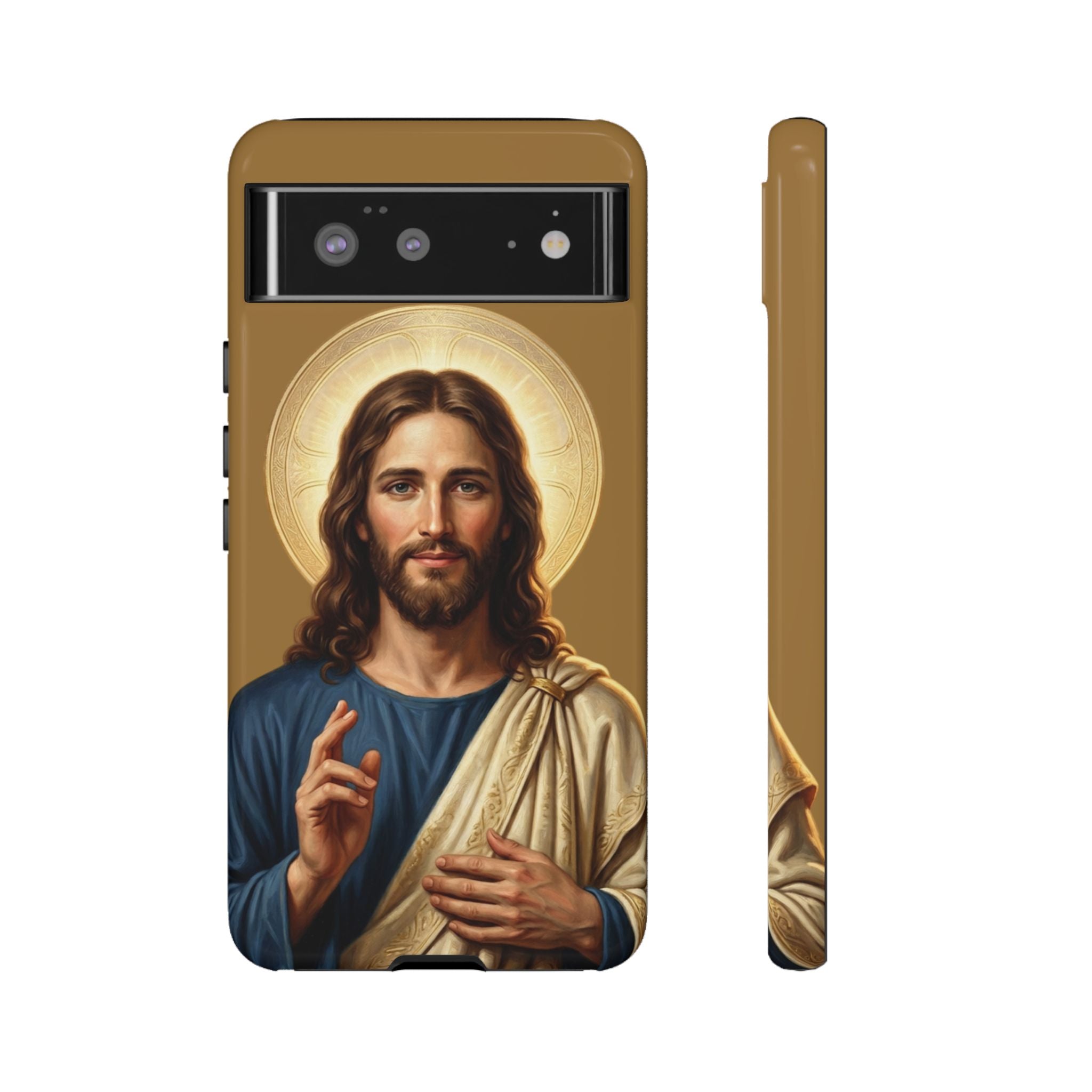 Jesus Portrait Phone Case | Tough Case | Google Pixel Selection