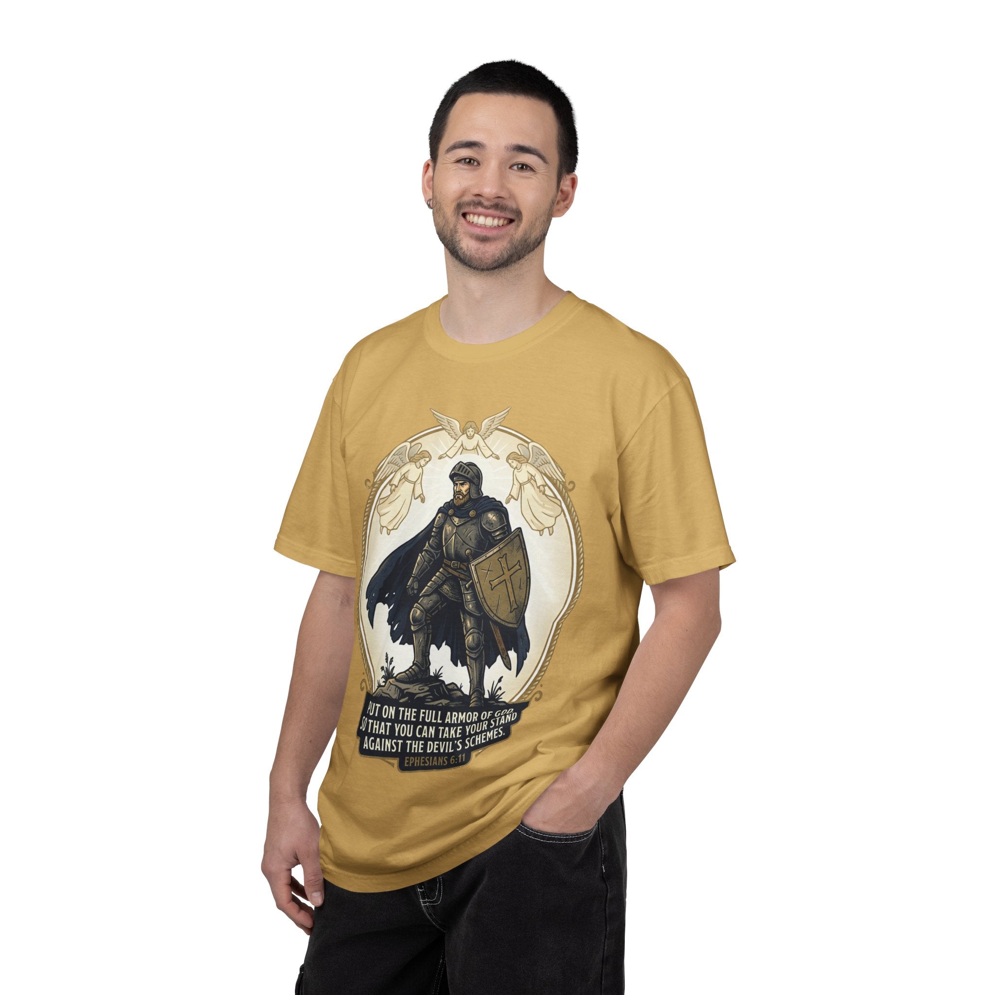 Armor of God T-Shirt -  Unisex Garment-Dyed Tee